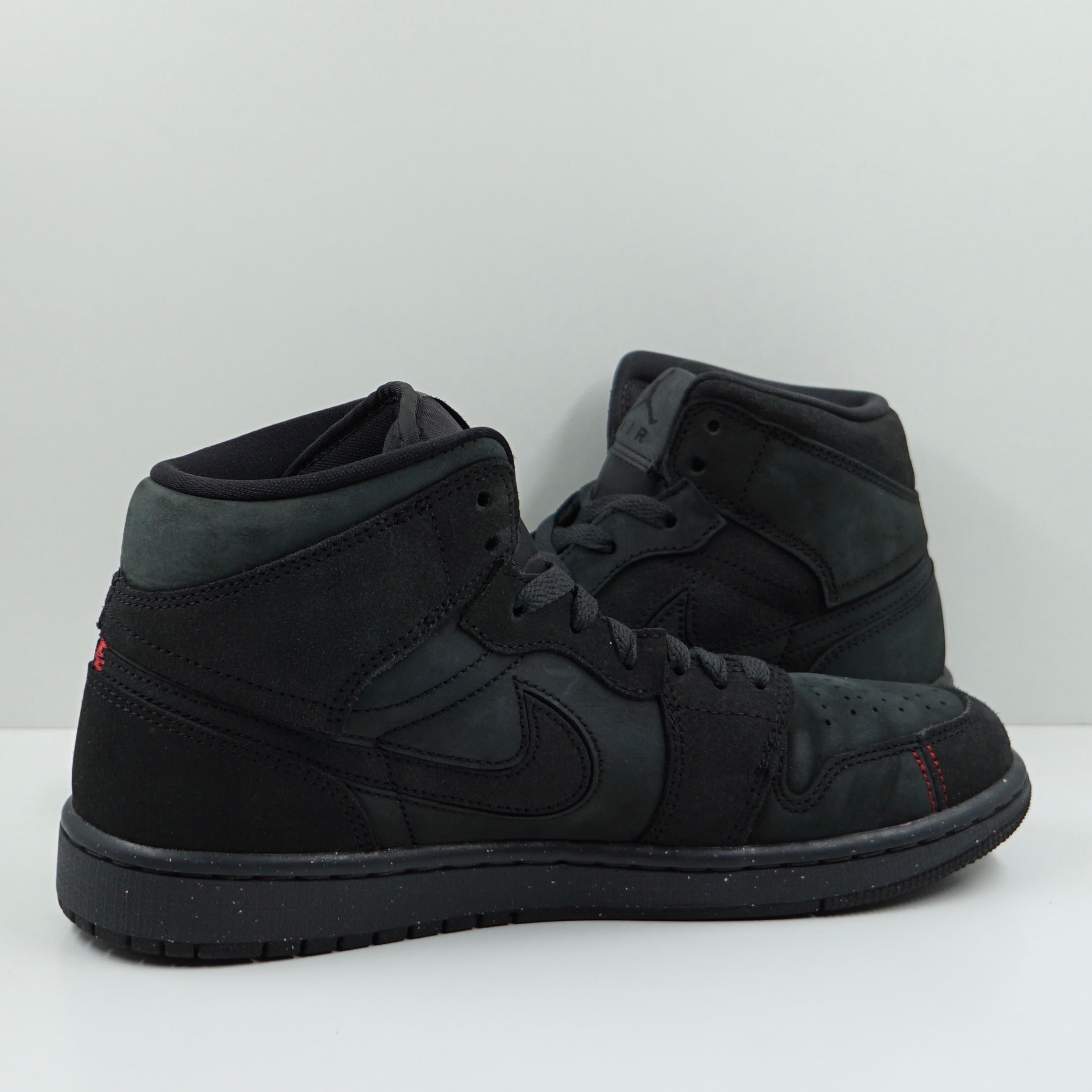 Jordan 1 Mid SE Craft Dark Smoke Red