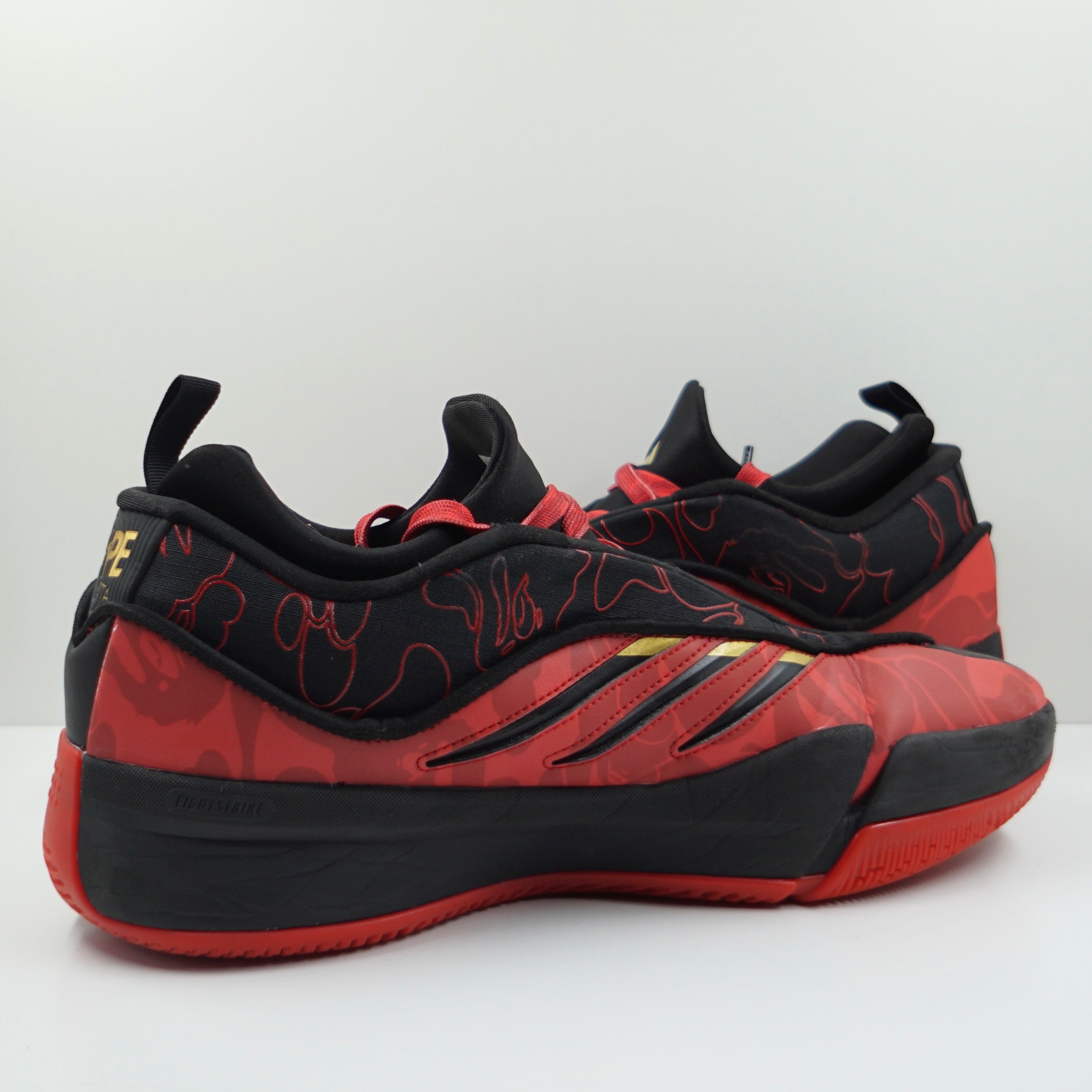 Adidas Dame 9 Bape Black Red