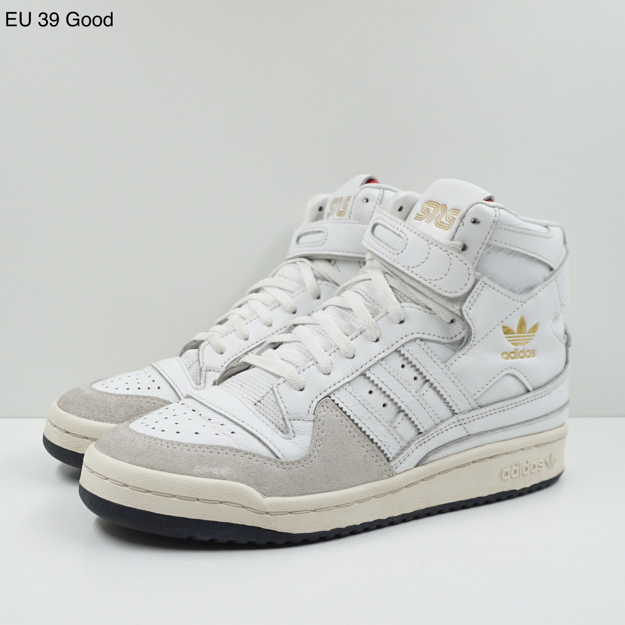 Adidas x Sneakersnstuff Forum 84 High White Legend Ink Friends & Family
