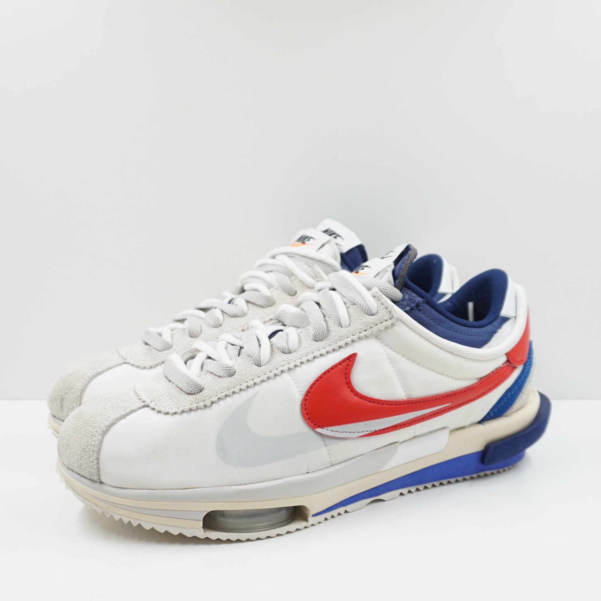 Nike Zoom Cortez SP sacai White University Red Blue