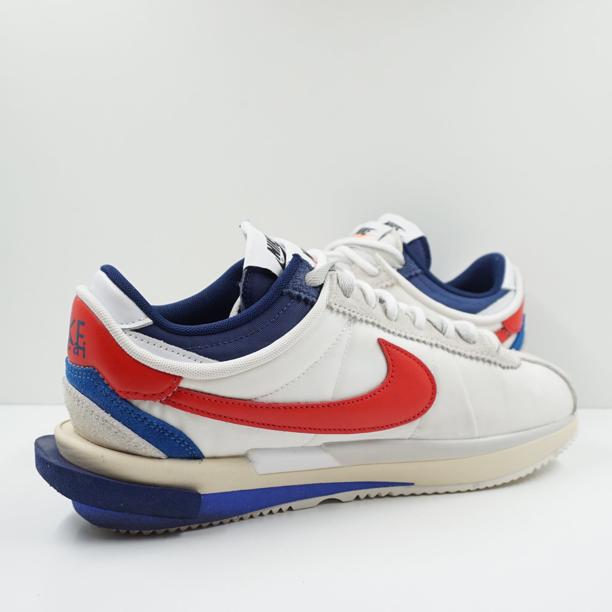 Nike Zoom Cortez SP sacai White University Red Blue