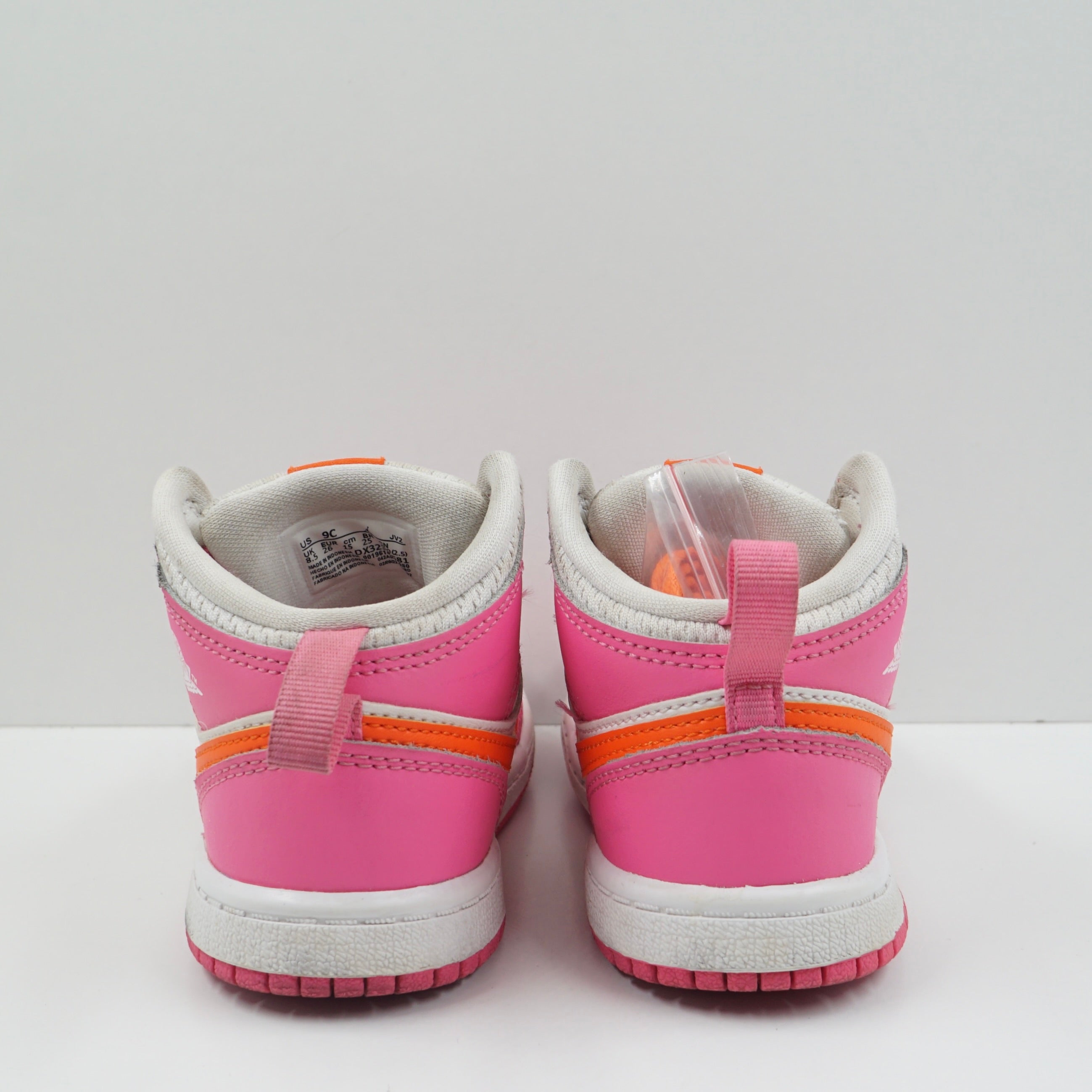 Jordan 1 Mid Pinksicle Safety Orange (TD)