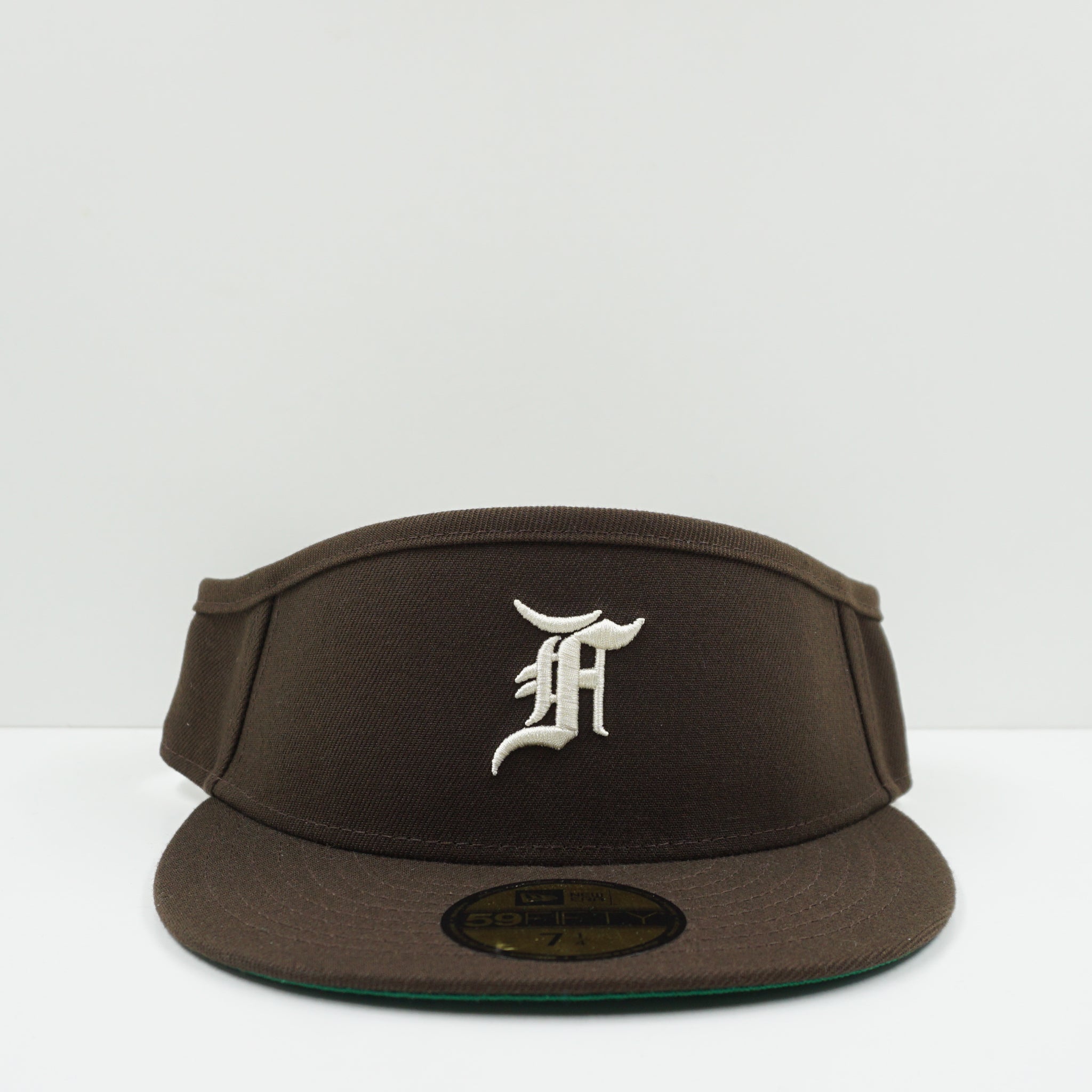 Fear of God ESSENTIALS x Detroit Tigers Brown 59FIFTY Visor Cap