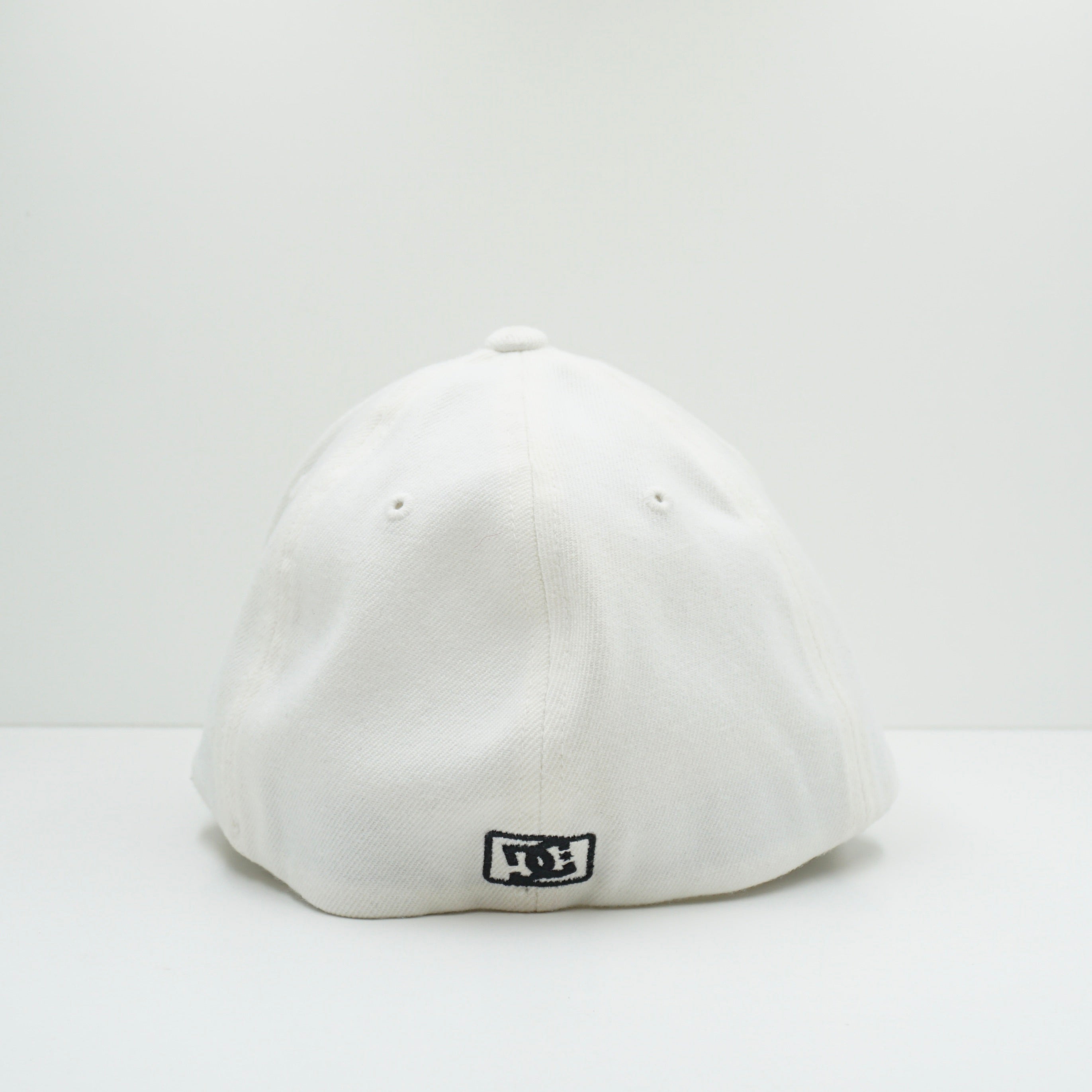 DC Shoes White Fitted Flexifit Cap