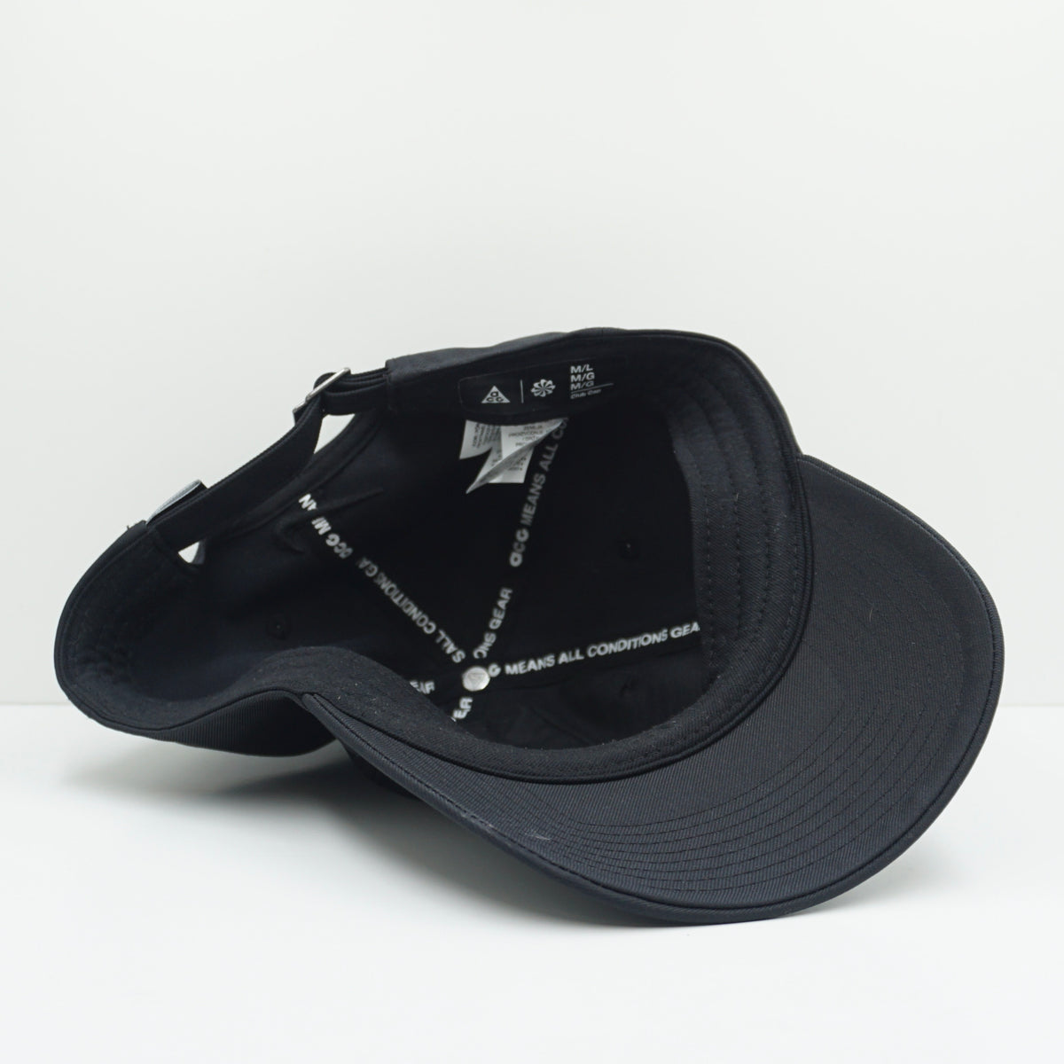 Nike ACG Club Black Adjustable Cap