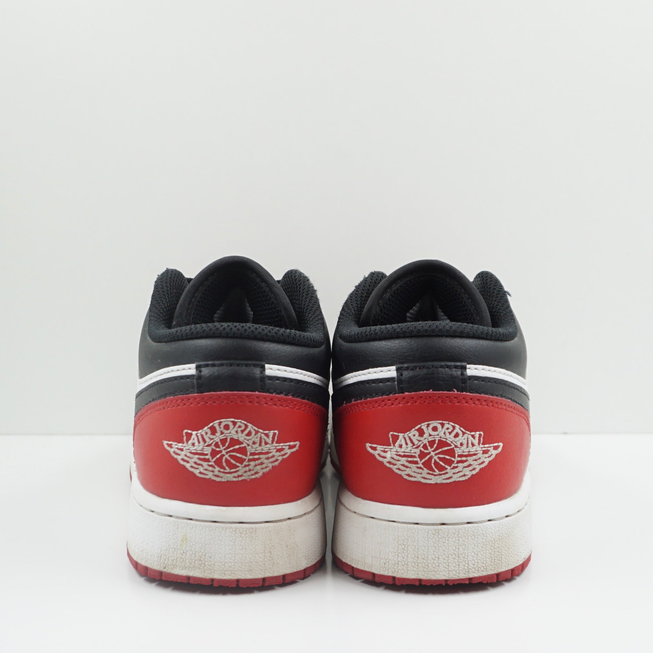 Jordan 1 Low Bred Toe 2.0 (GS)