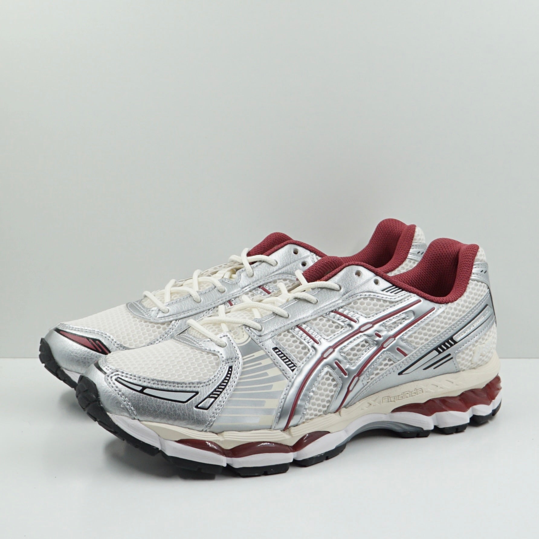 Asics Gel Kayano 12.1 Cream Pure Silver Photo Sample