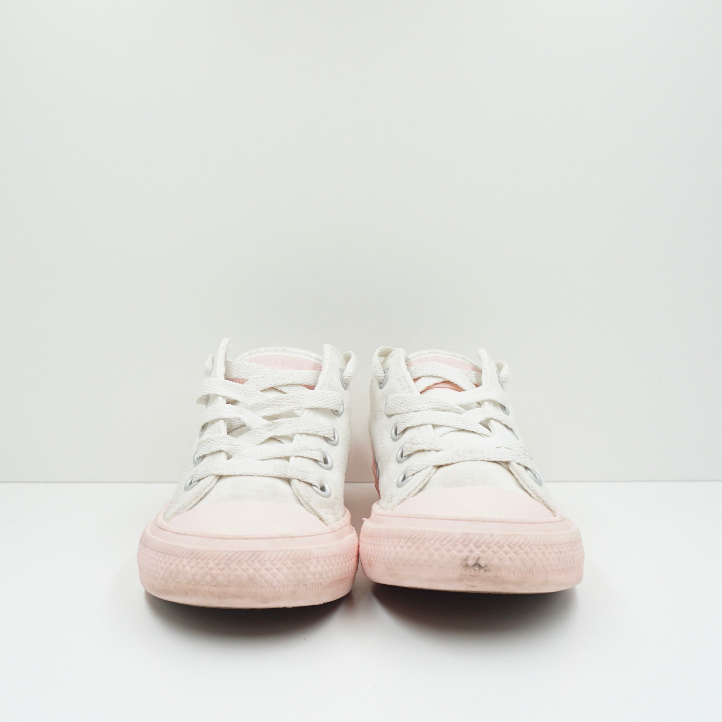 Converse Chuck Taylor White Pink Jr