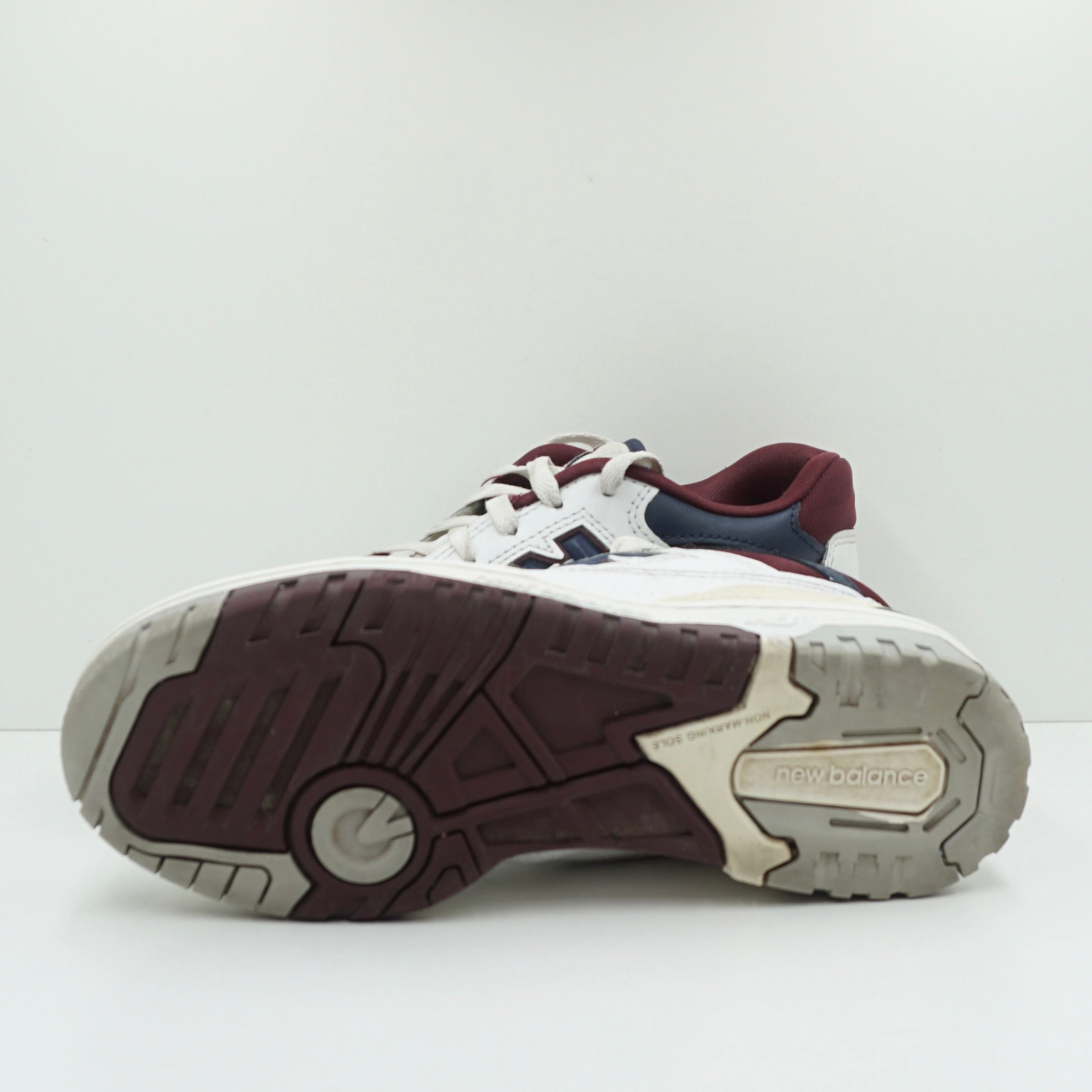 New Balance 550 White Navy NB Burgundy
