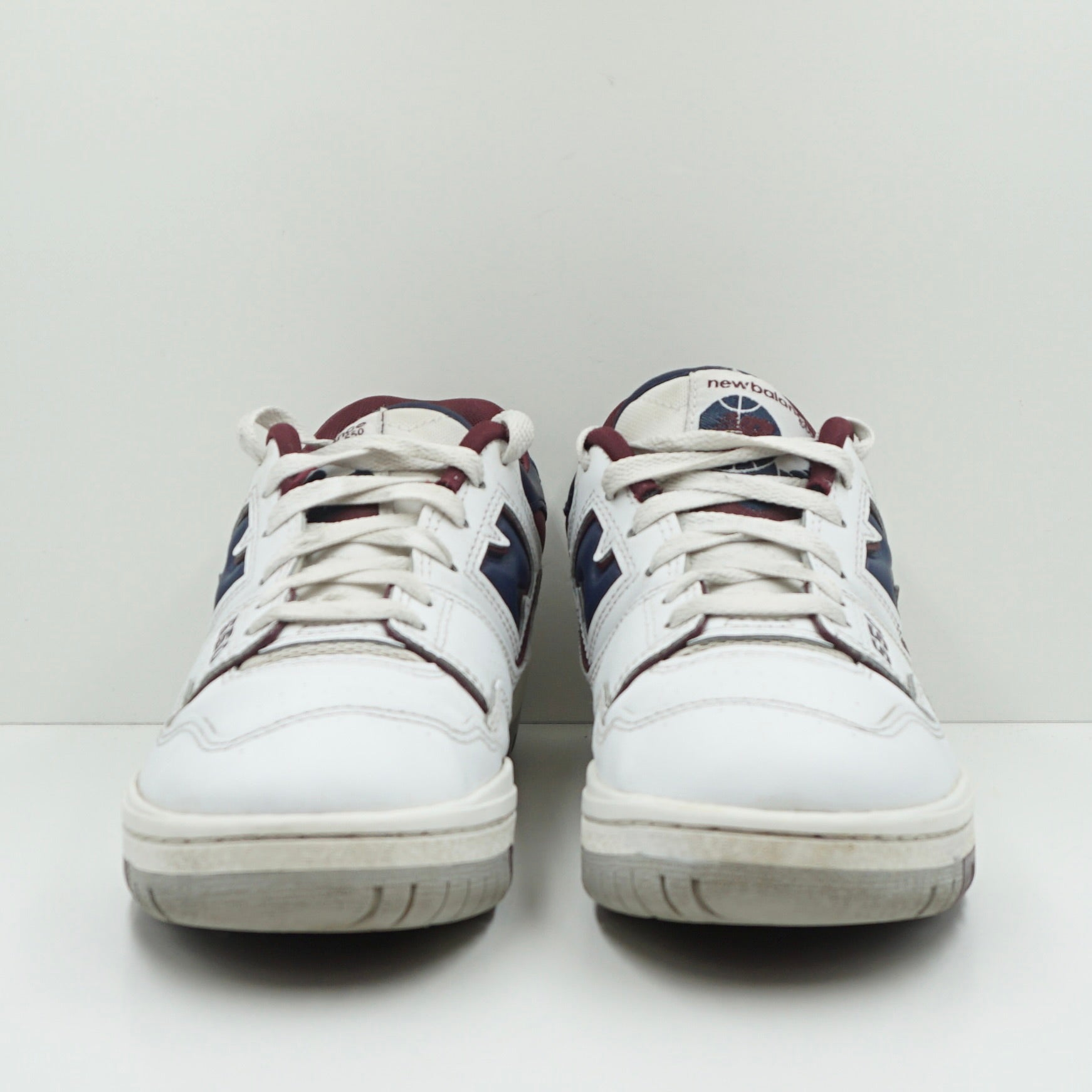 New Balance 550 White Navy NB Burgundy