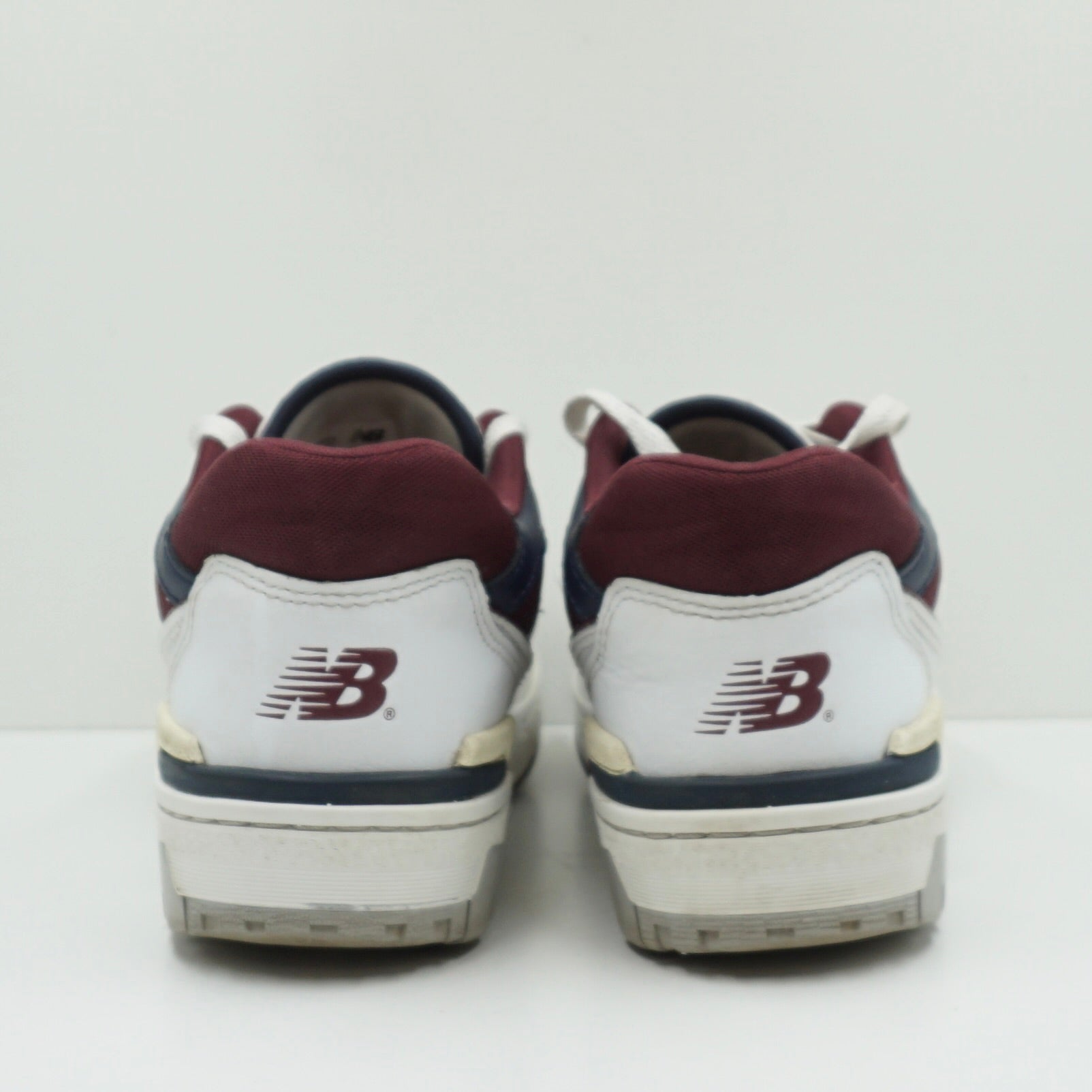 New Balance 550 White Navy NB Burgundy