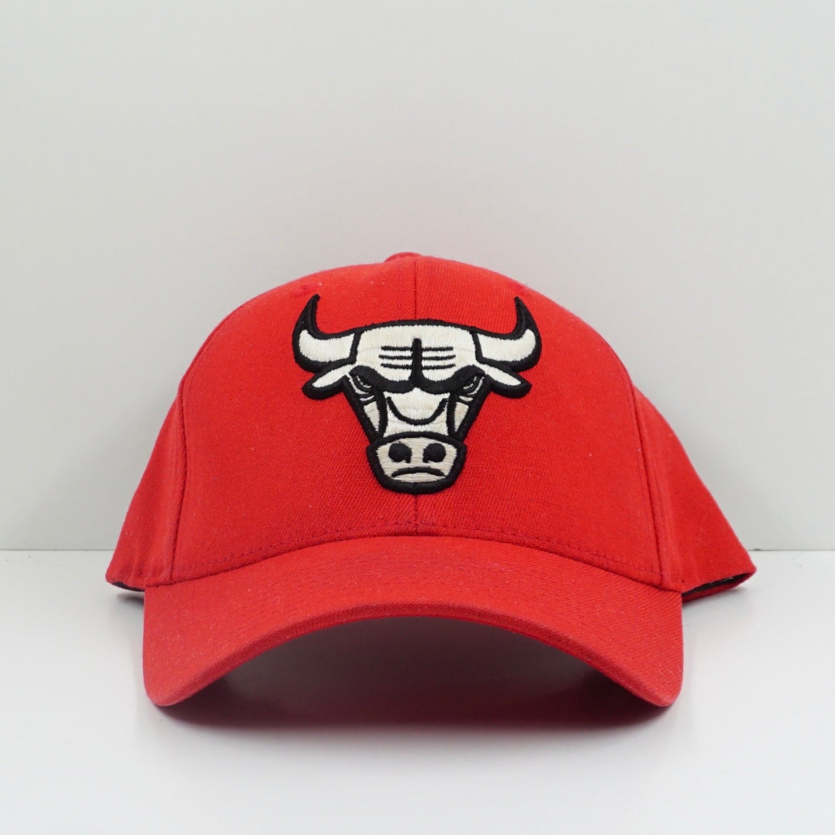 Mitchell & Ness Chicago Bulls Red Adjustable Cap