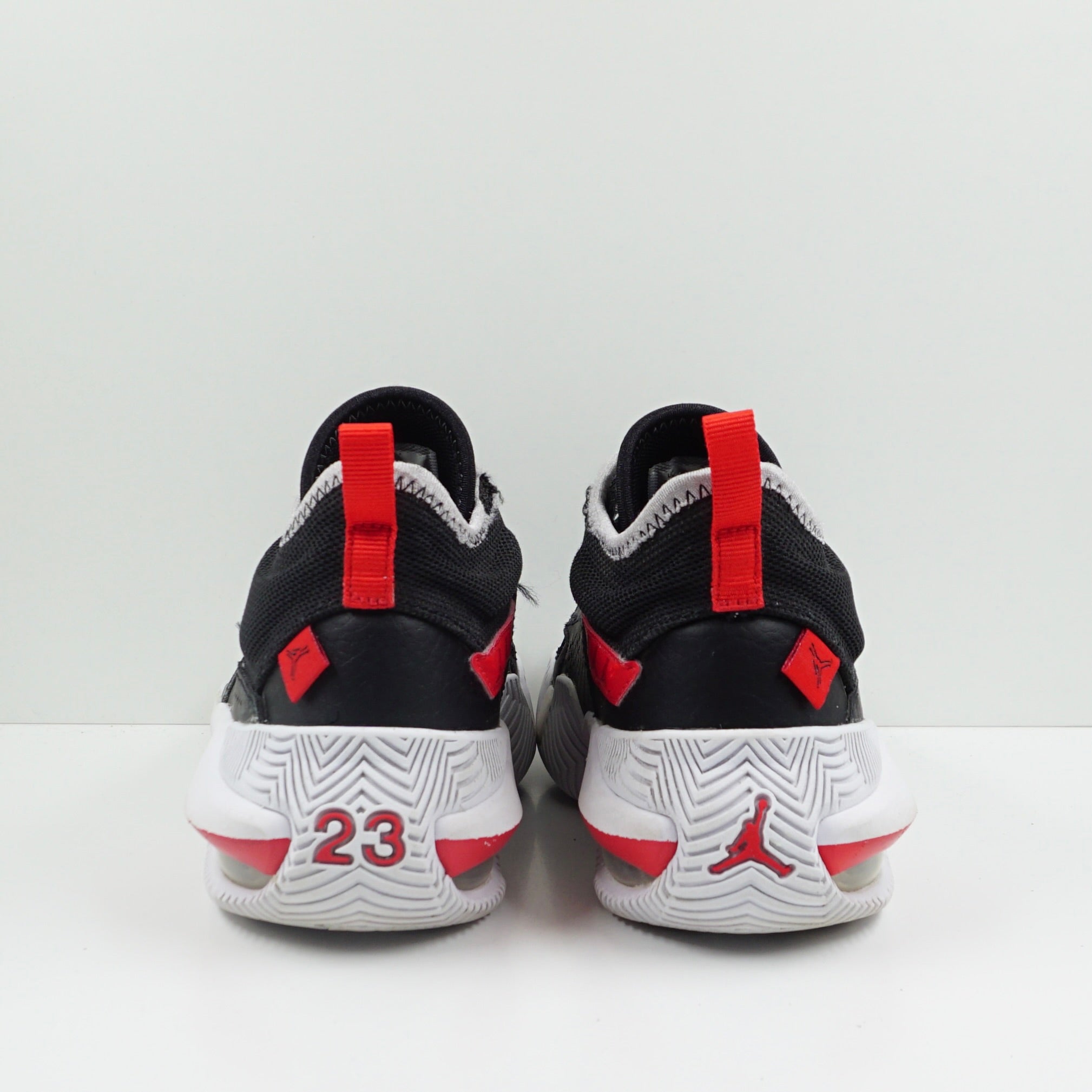Jordan Stay Loyal 2 Black University Red Wolf Grey White (GS)