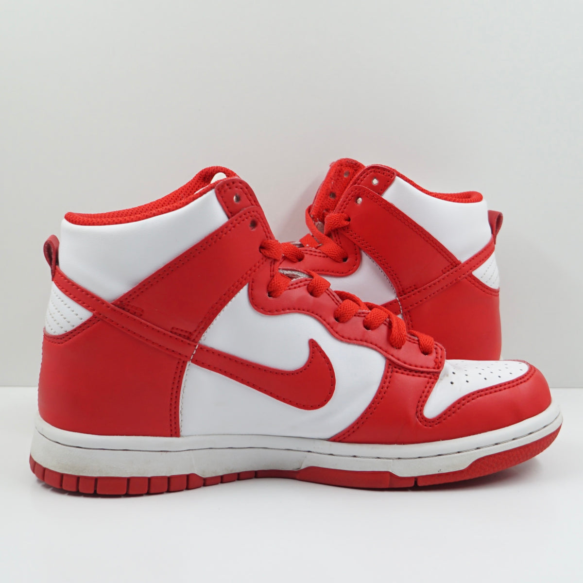 Nike Dunk High Championship White Red (White Tongue Tag) (GS)
