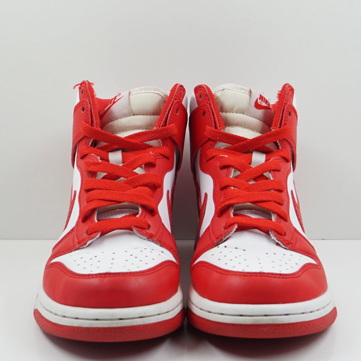 Nike Dunk High Championship White Red (White Tongue Tag) (GS)