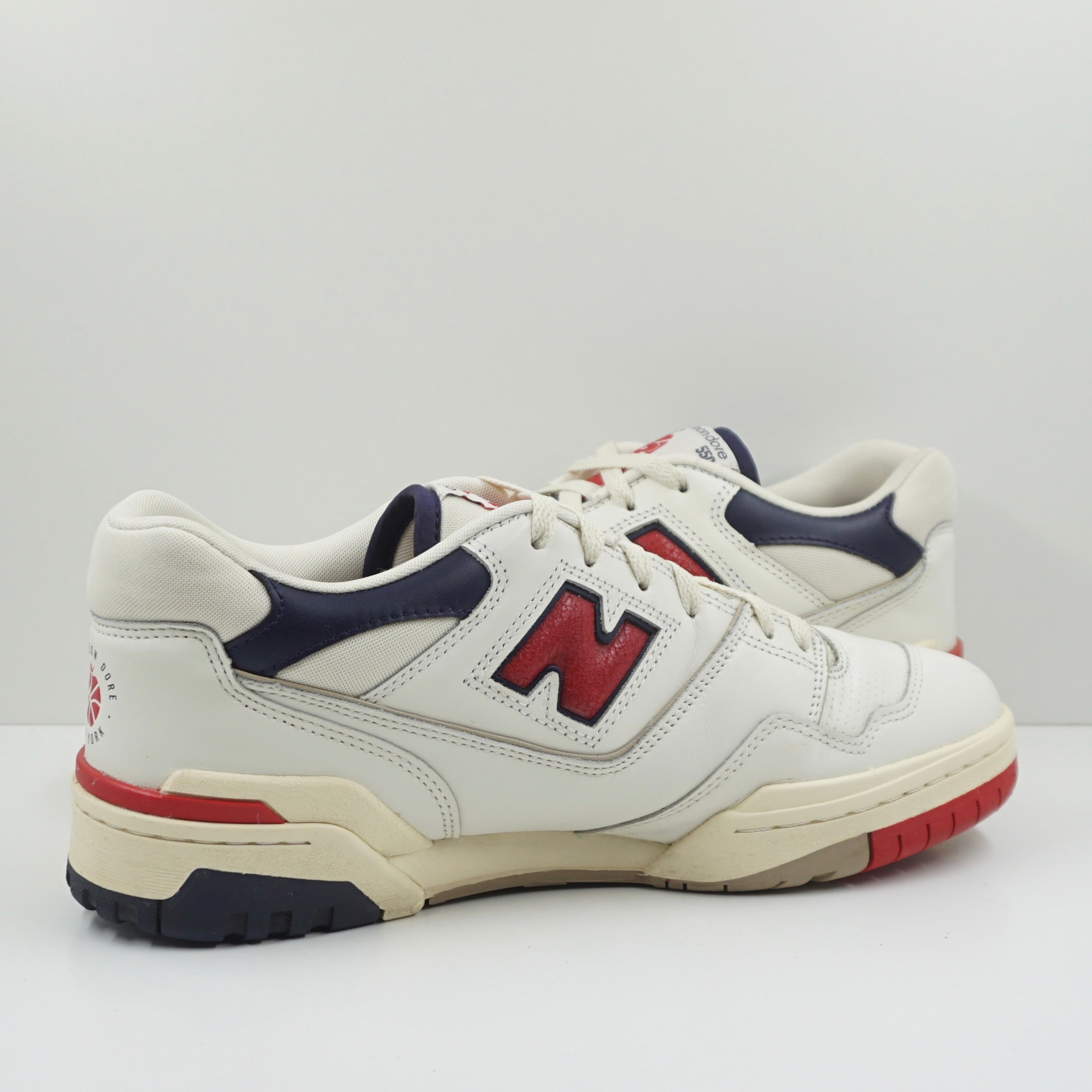 New Balance 550 Aime Leon Dore White Navy Red