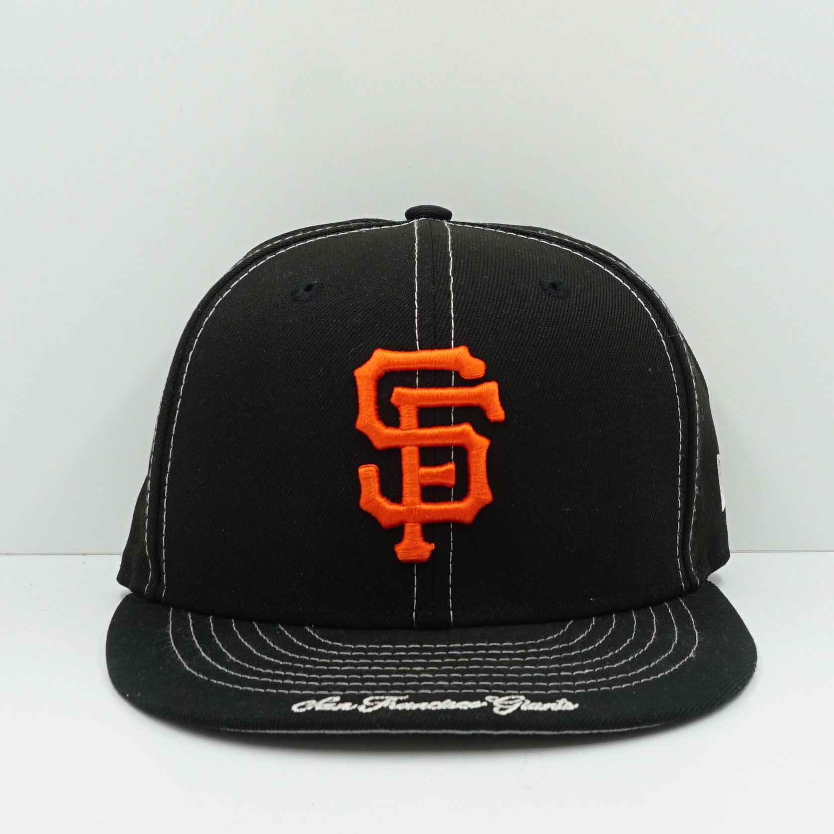 New Era San Fransisco Giants Black Fitted Cap