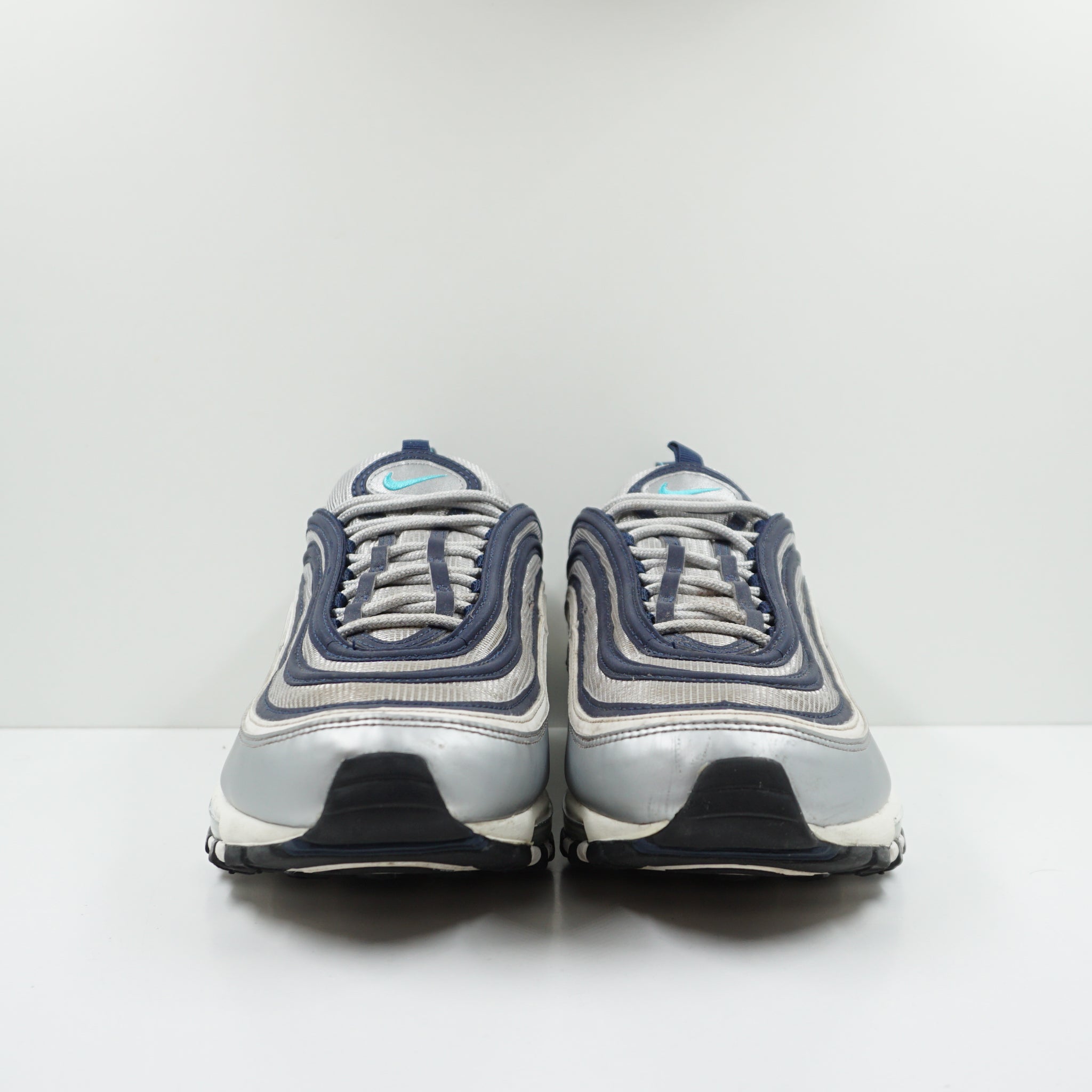 Nike Air Max 97 Metallic Silver Chlorine Blue