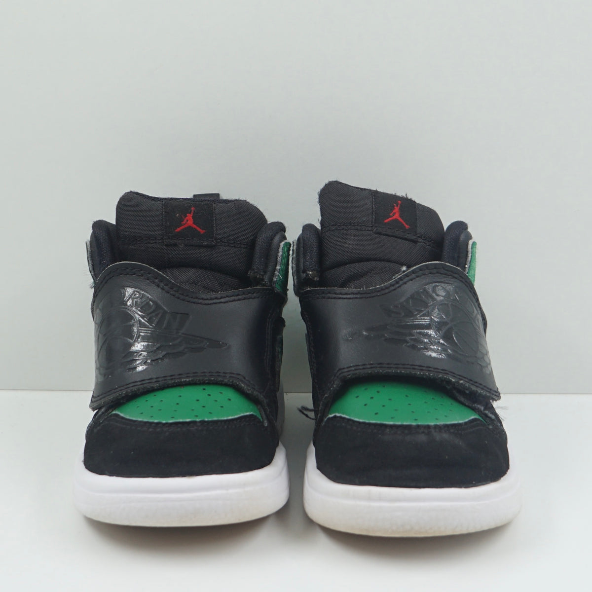 Sky Jordan 1 Pine Green Black Toddler