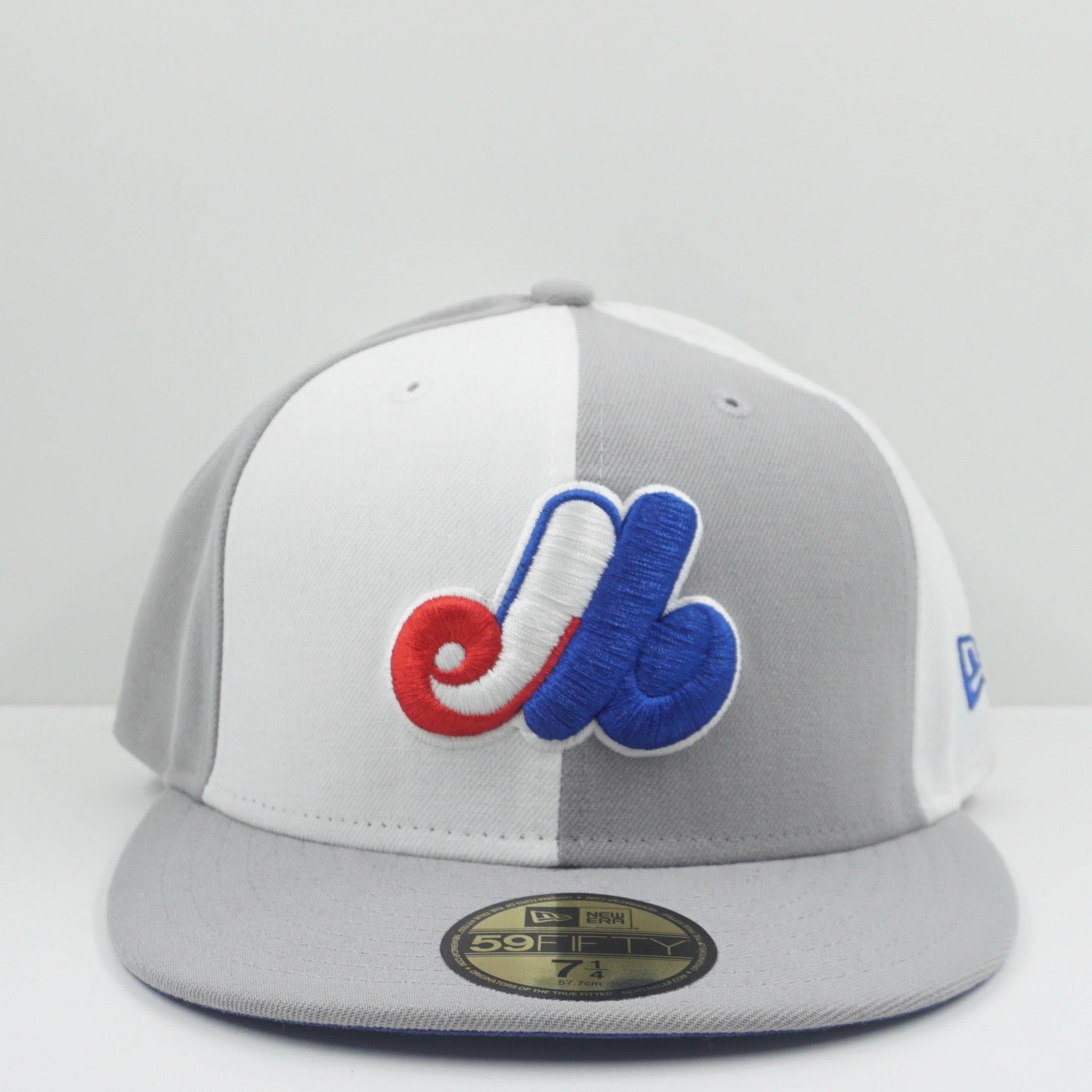 New Era Montreal Expos Grey White Fitted Cap
