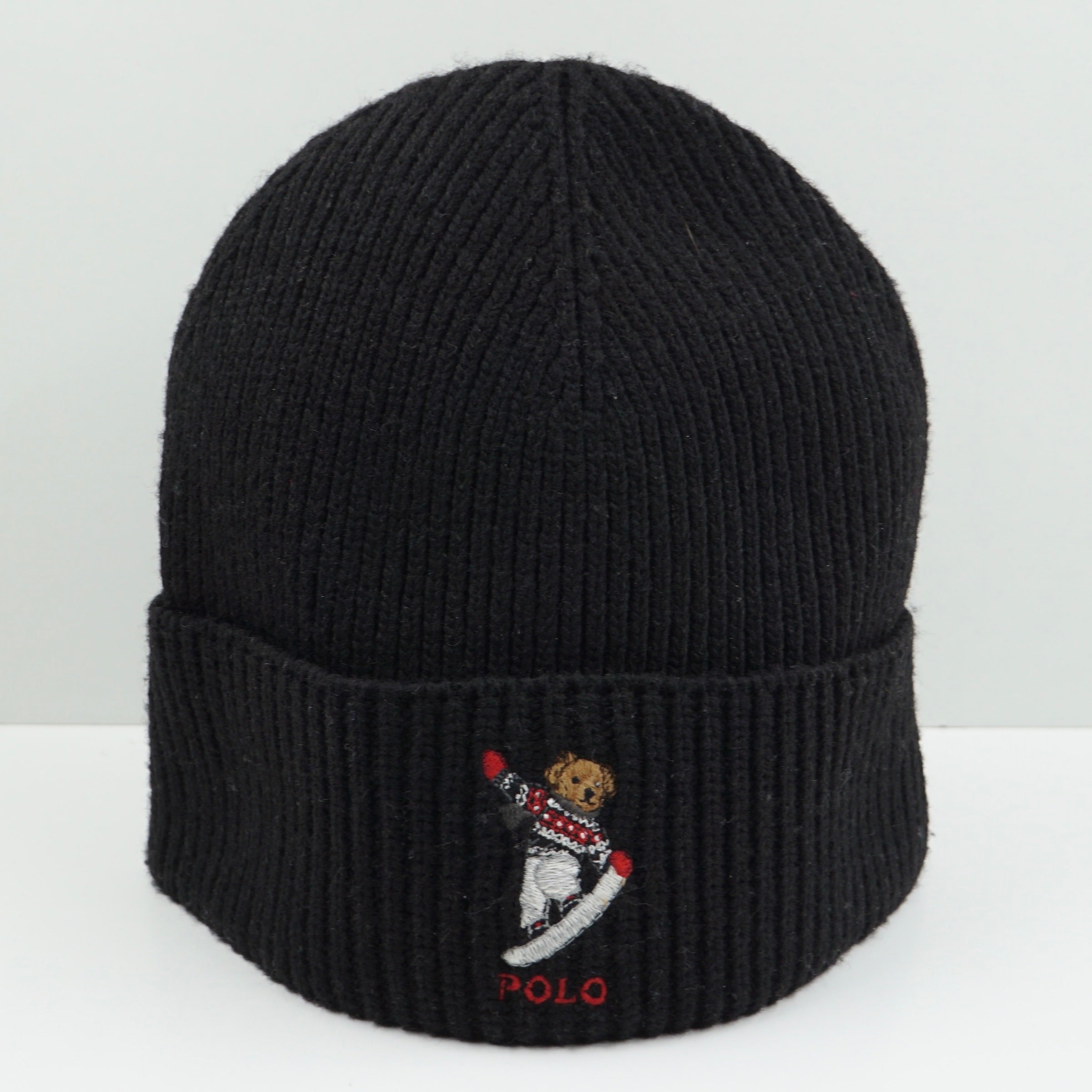 Polo Ralph Lauren Knitted Black Beanie