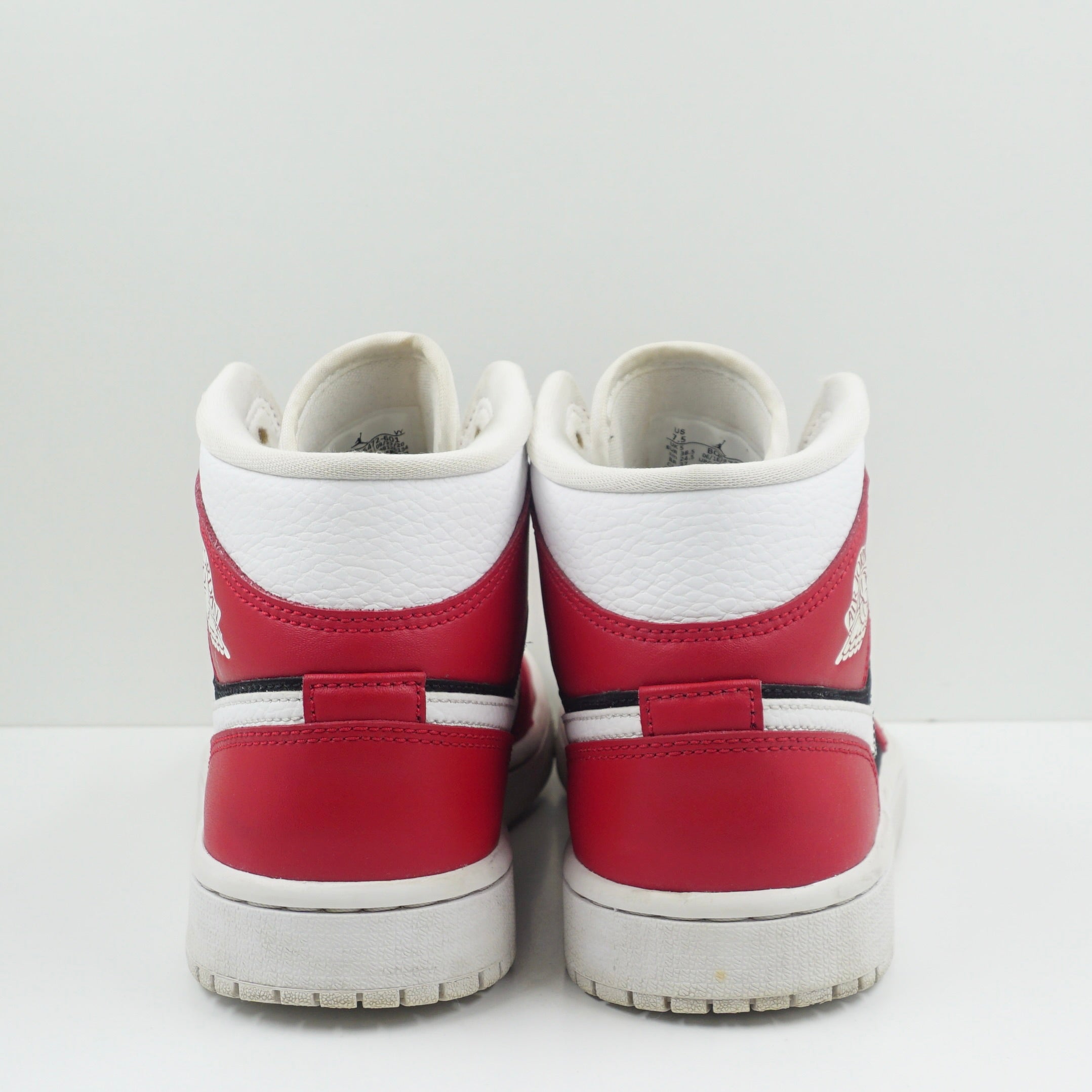 Jordan 1 Mid Gym Red Black (W)