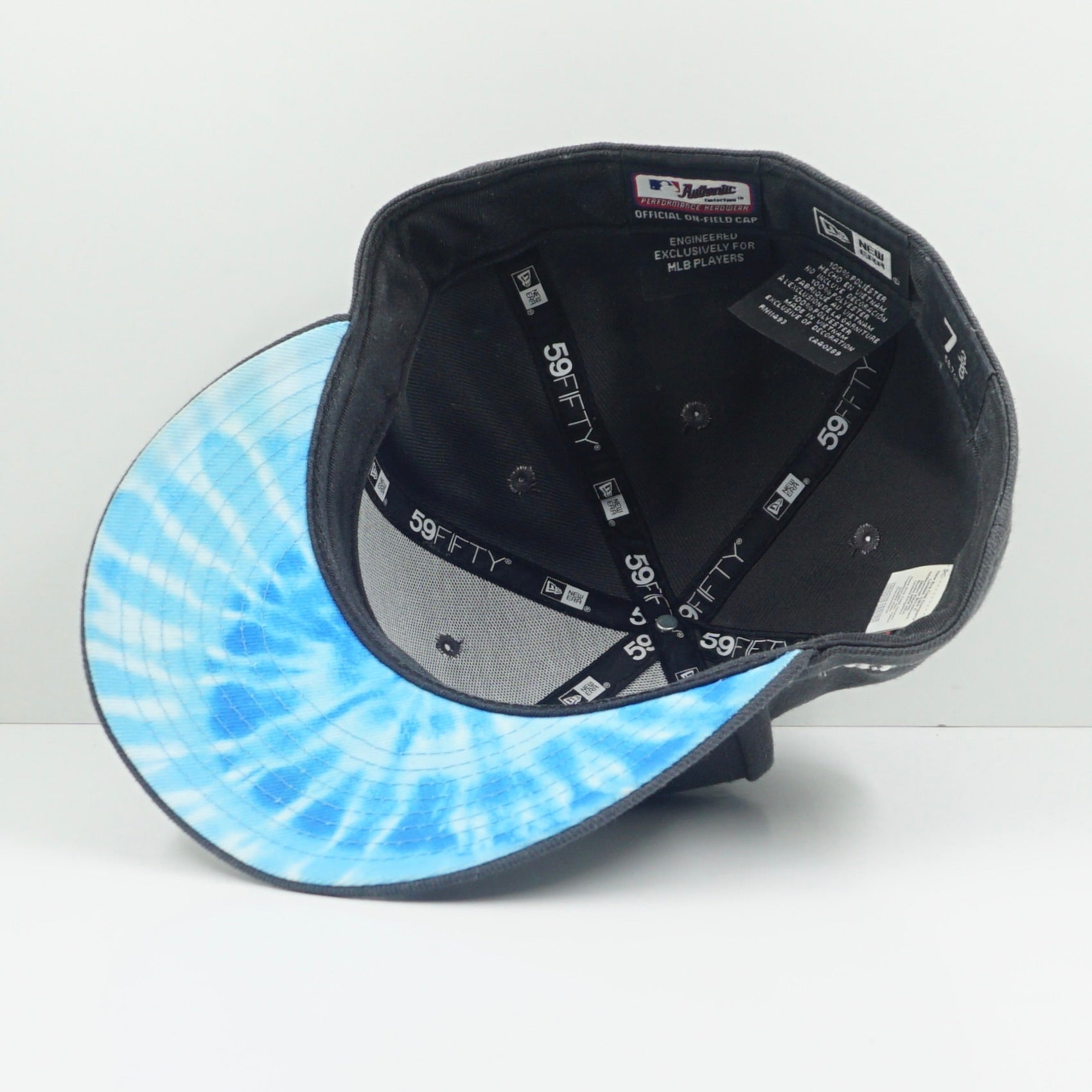 New Era Chicago White Sox Blue Tie Dye Personalised Fitted Cap