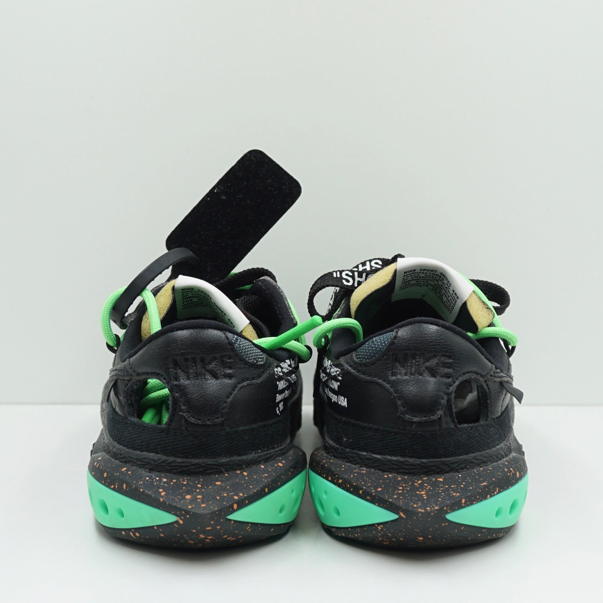 Nike Blazer Low Off-White Black Electro Green