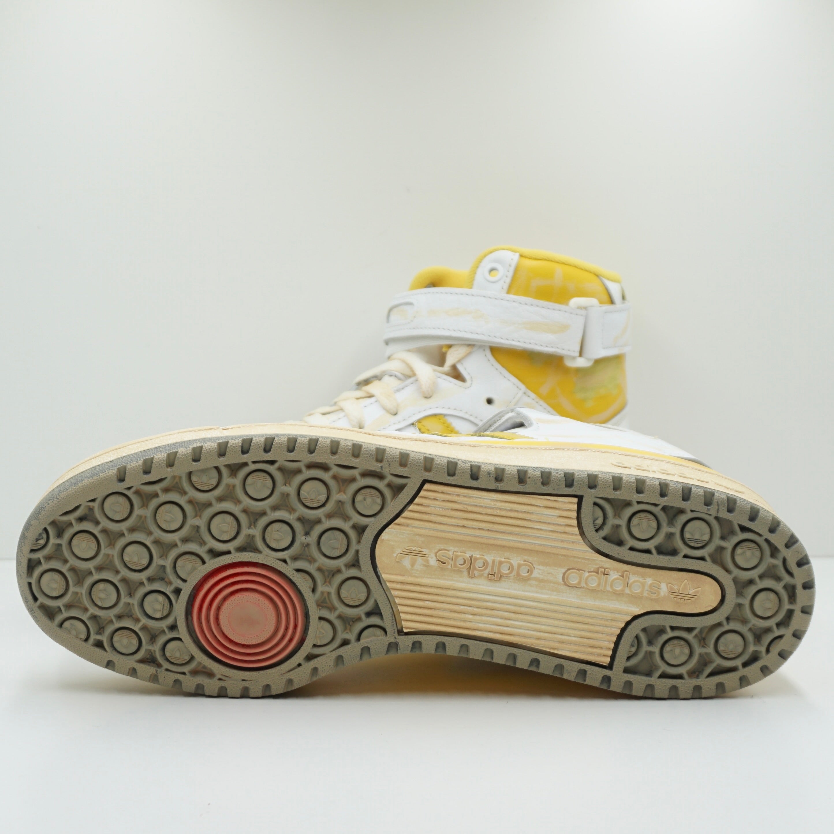 Adidas Forum 84 Hi AEC White Hazy Yellow