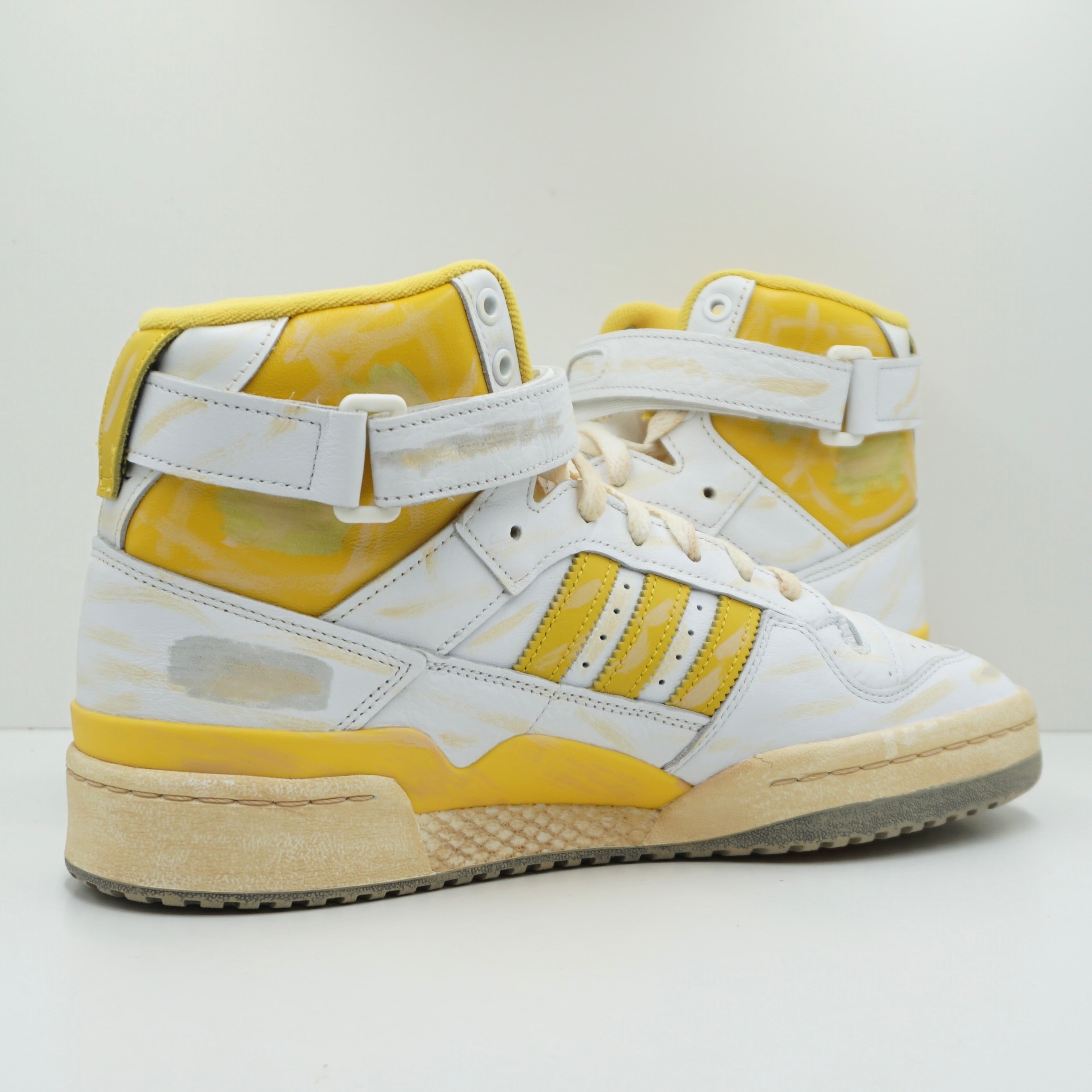 Adidas Forum 84 Hi AEC White Hazy Yellow