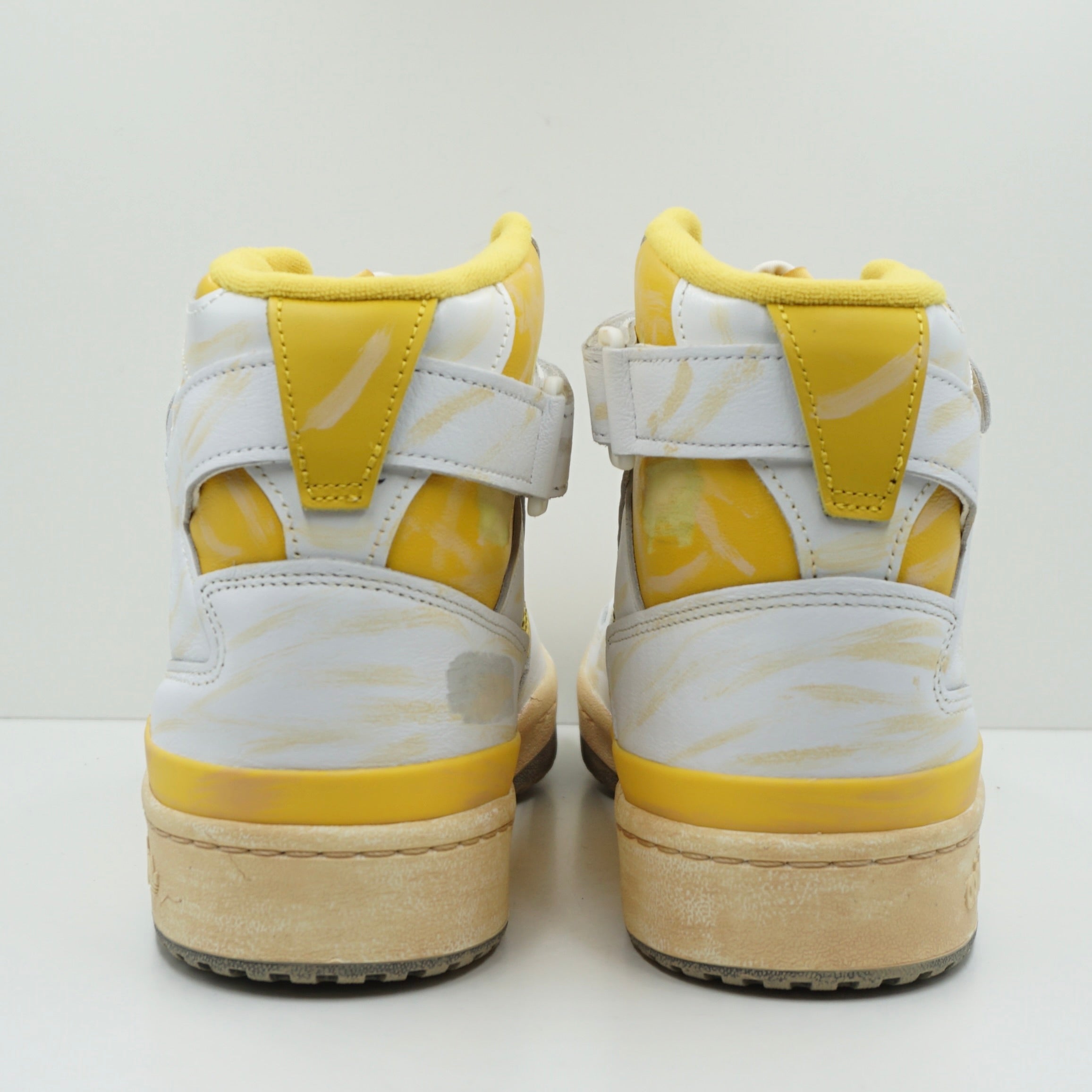 Adidas Forum 84 Hi AEC White Hazy Yellow