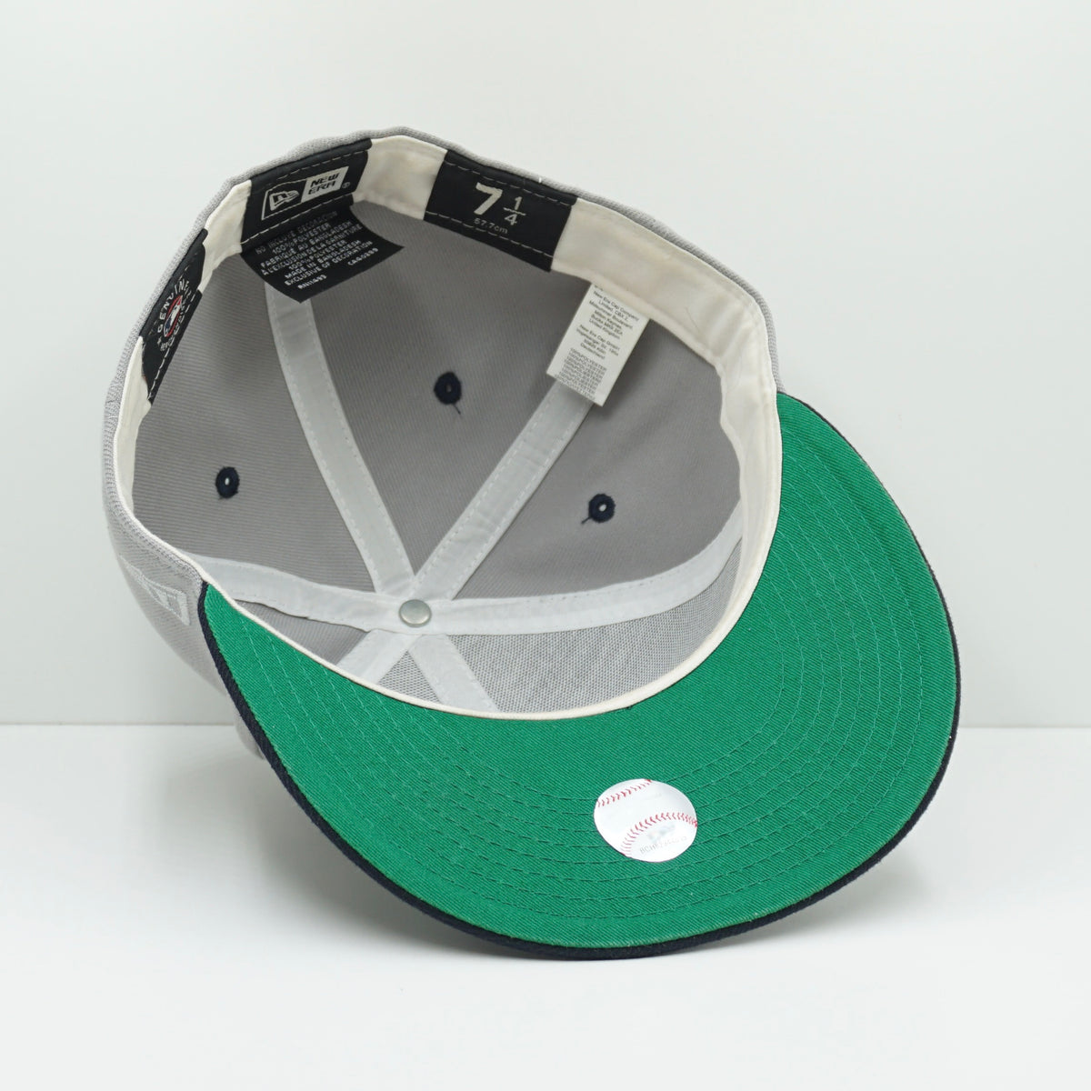 New Era Retro City 17184 Boston Red Sox Grey Fitted Cap