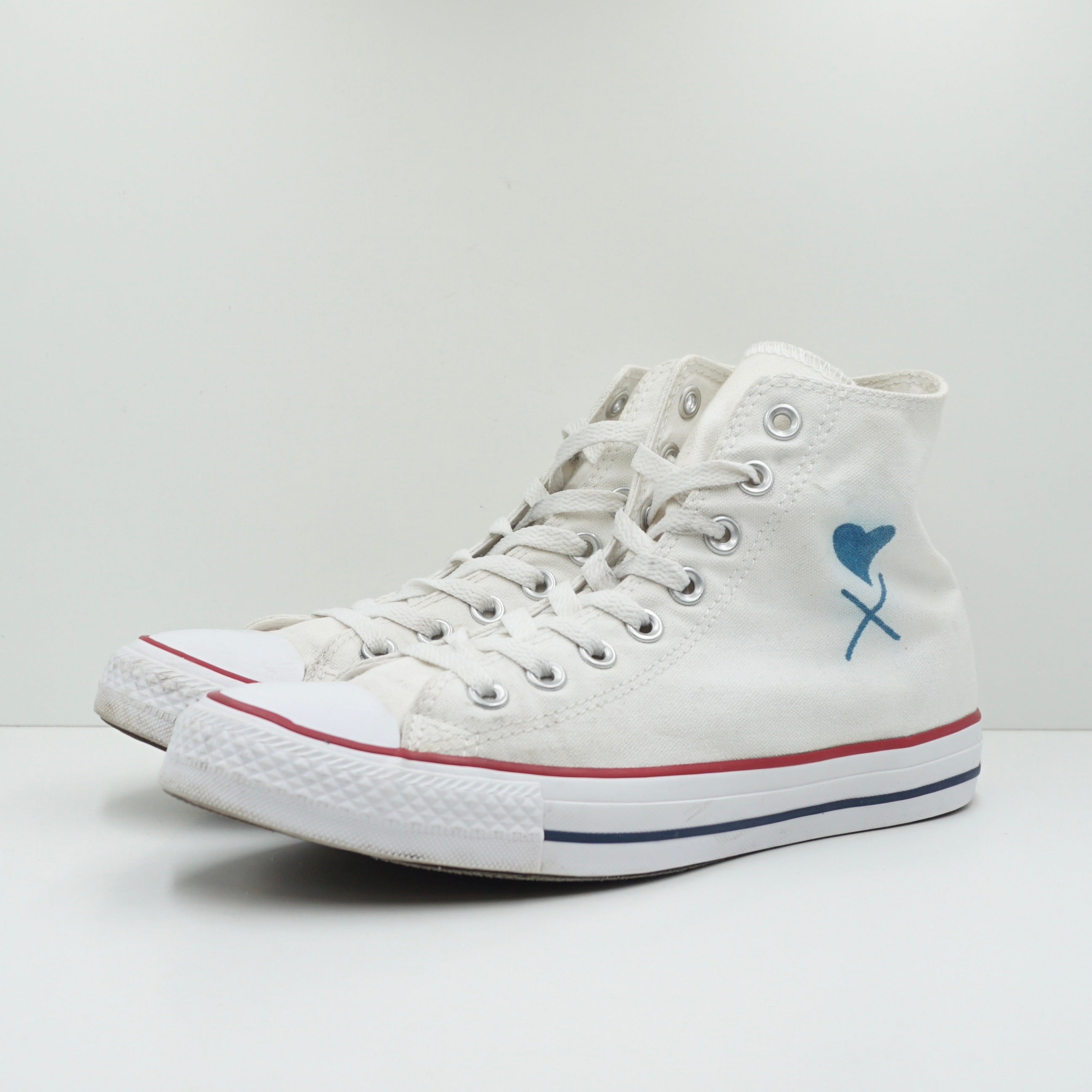 Converse Chuck Taylor All Star Hi White (Custom)