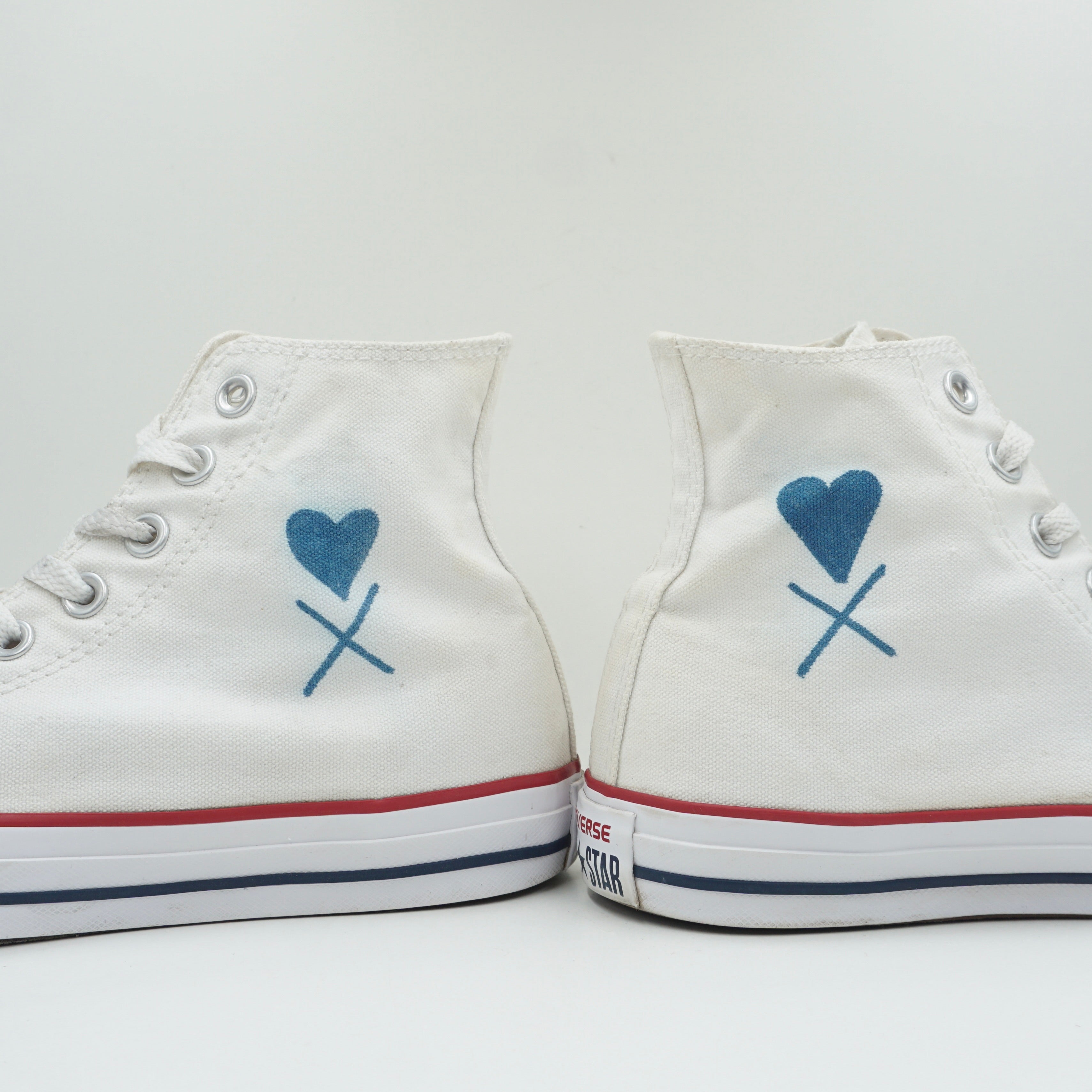 Converse Chuck Taylor All Star Hi White (Custom)