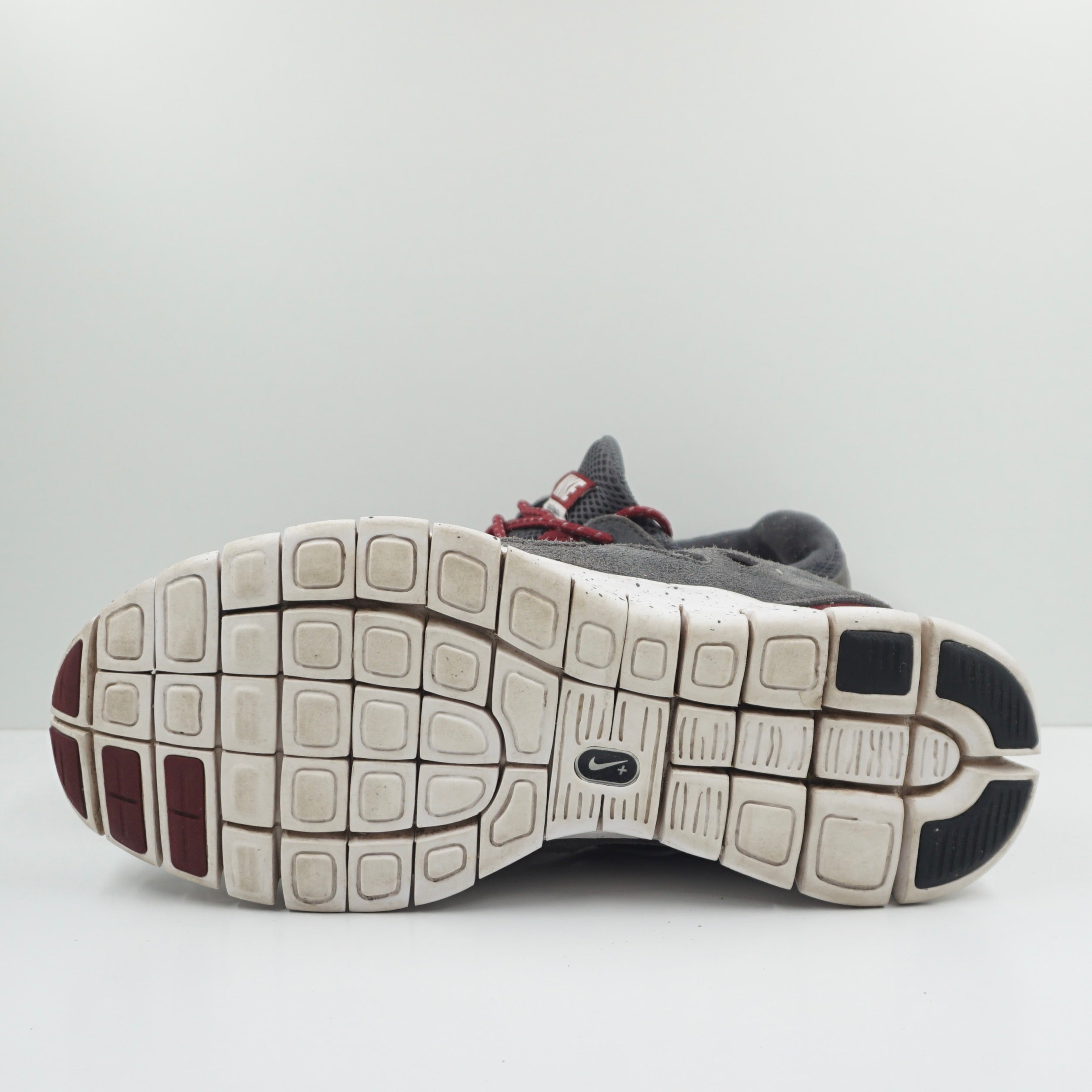 Nike Free Run+ Dark Grey Team Red