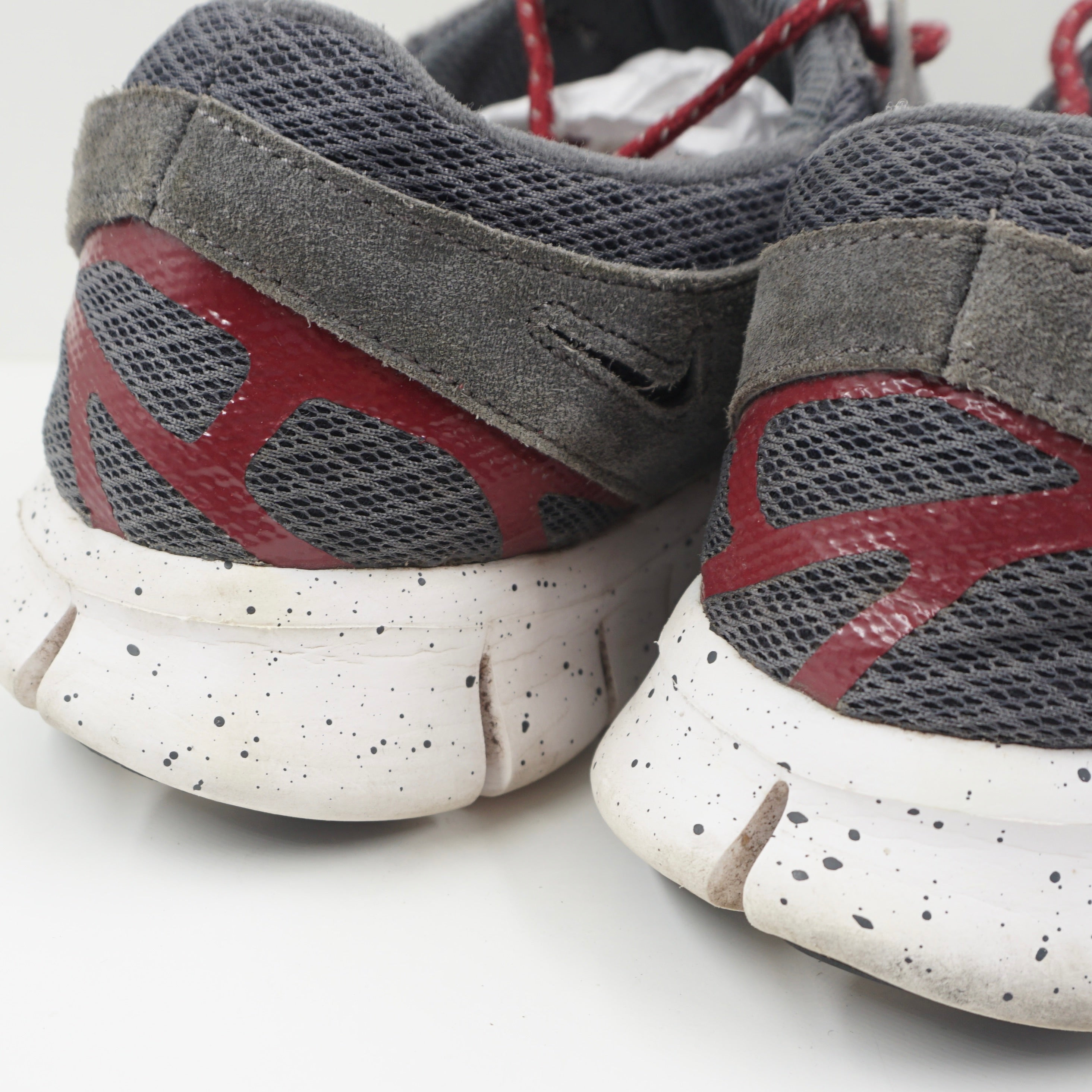 Nike Free Run+ Dark Grey Team Red