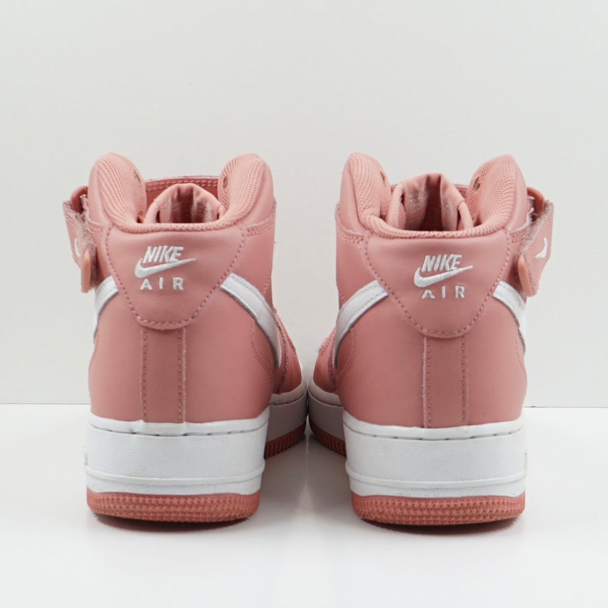 Nike Air Force 1 Mid LE Red Stardust White (GS)
