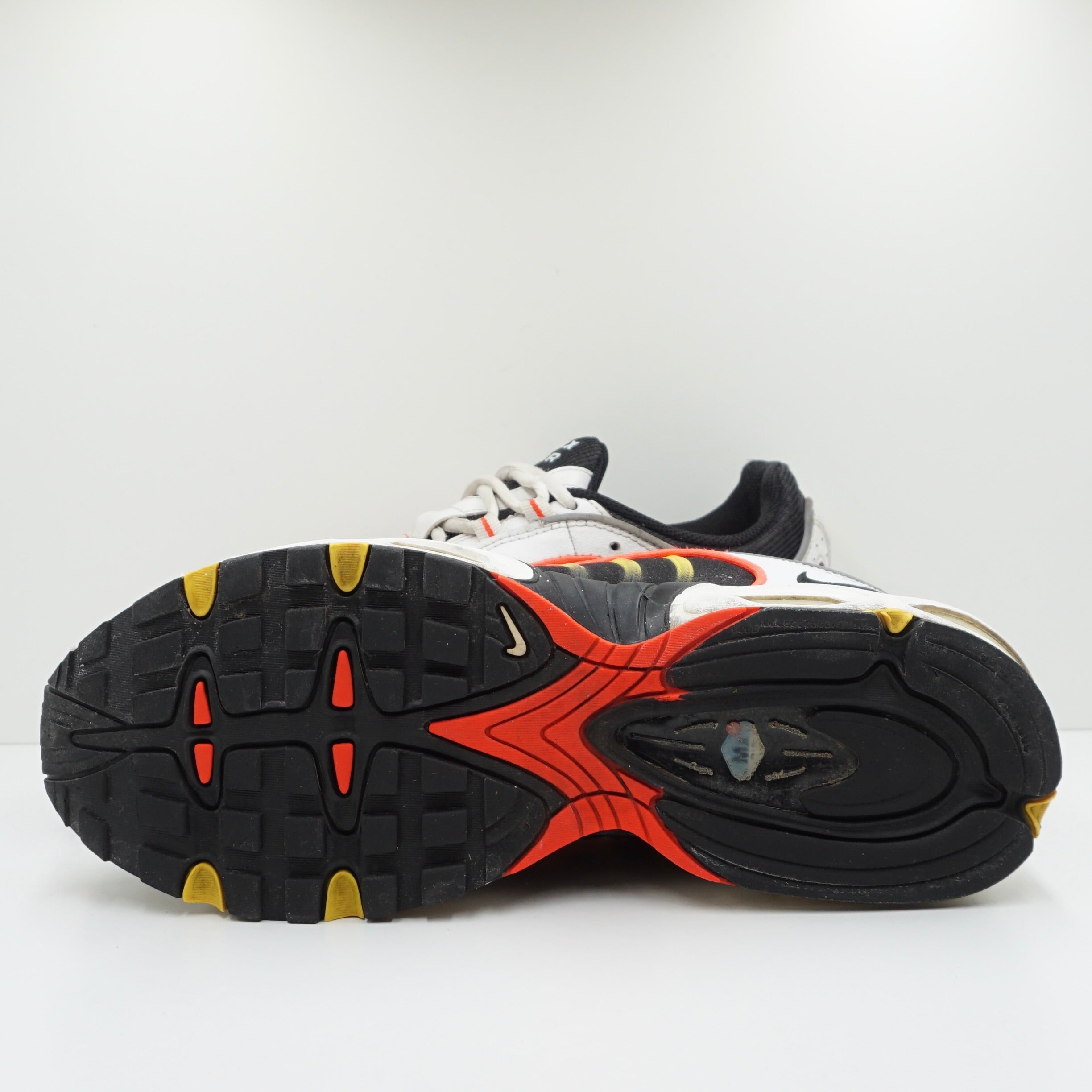 Nike Air Max Tailwind 4 White Black Crimson Yellow