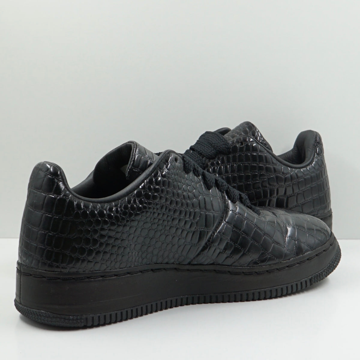 Nike Air Force 1 Low Supreme Black Croc