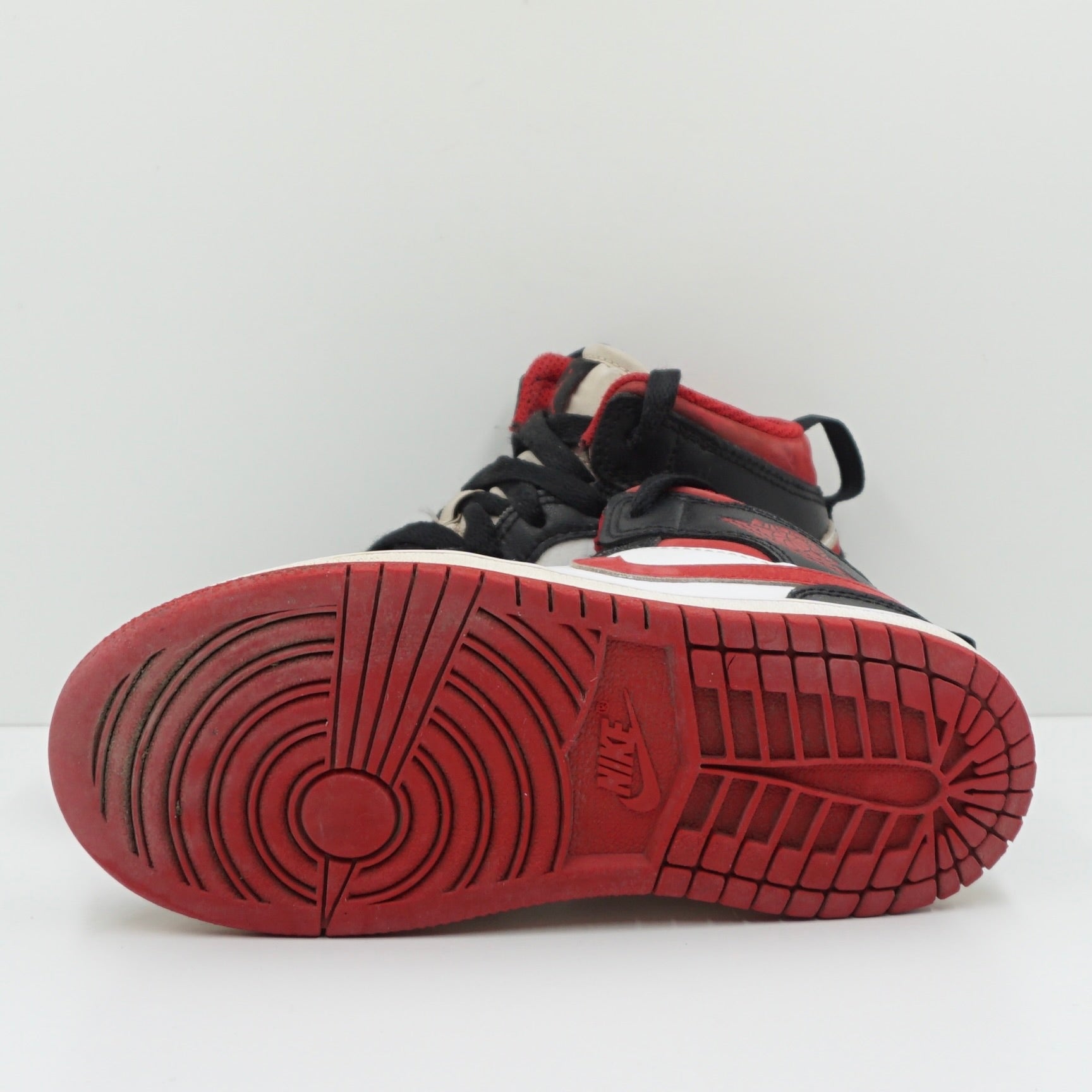 Jordan 1 Mid Black Gym Red (PS)