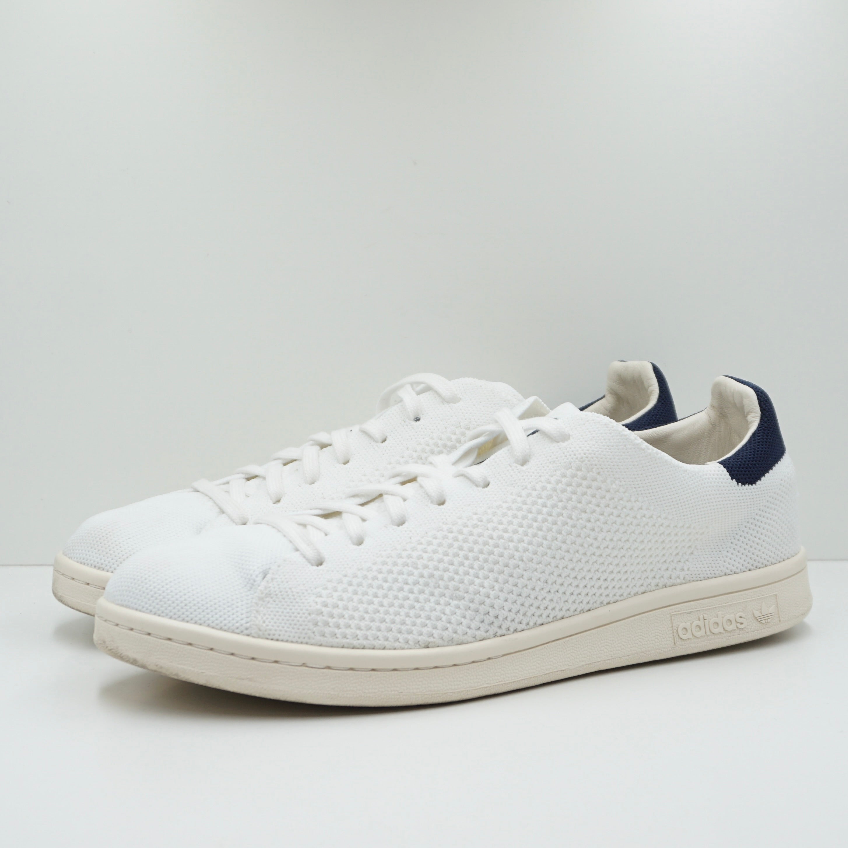 Adidas Stan Smith Primeknit White Blue