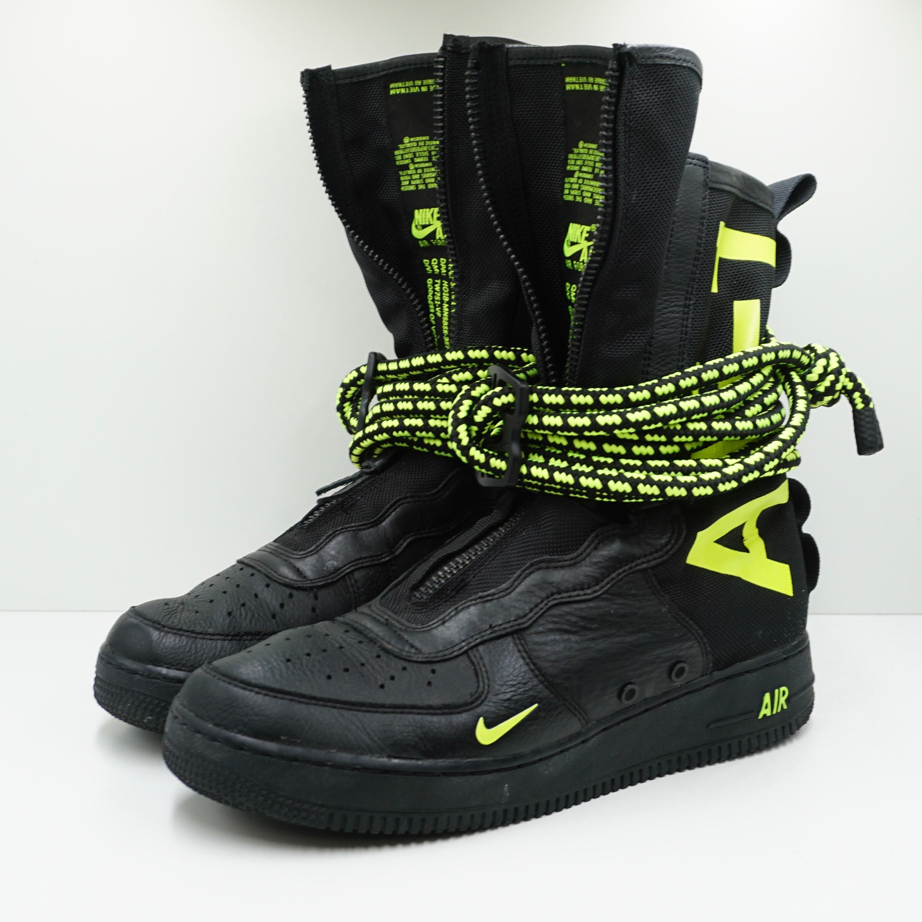Nike SF Air Force 1 High Black Volt