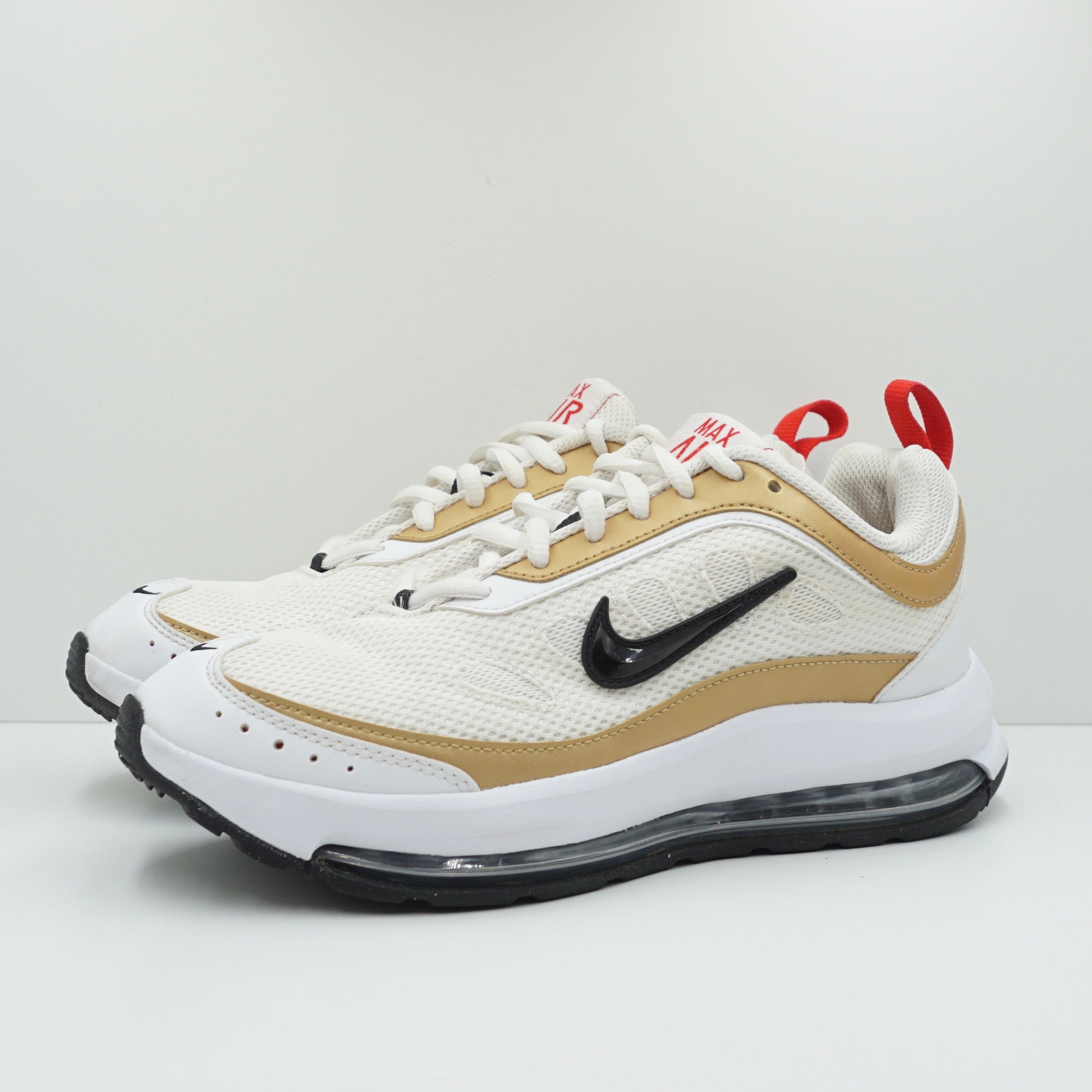 Nike Air Max AP White Metallic Gold Red (W)