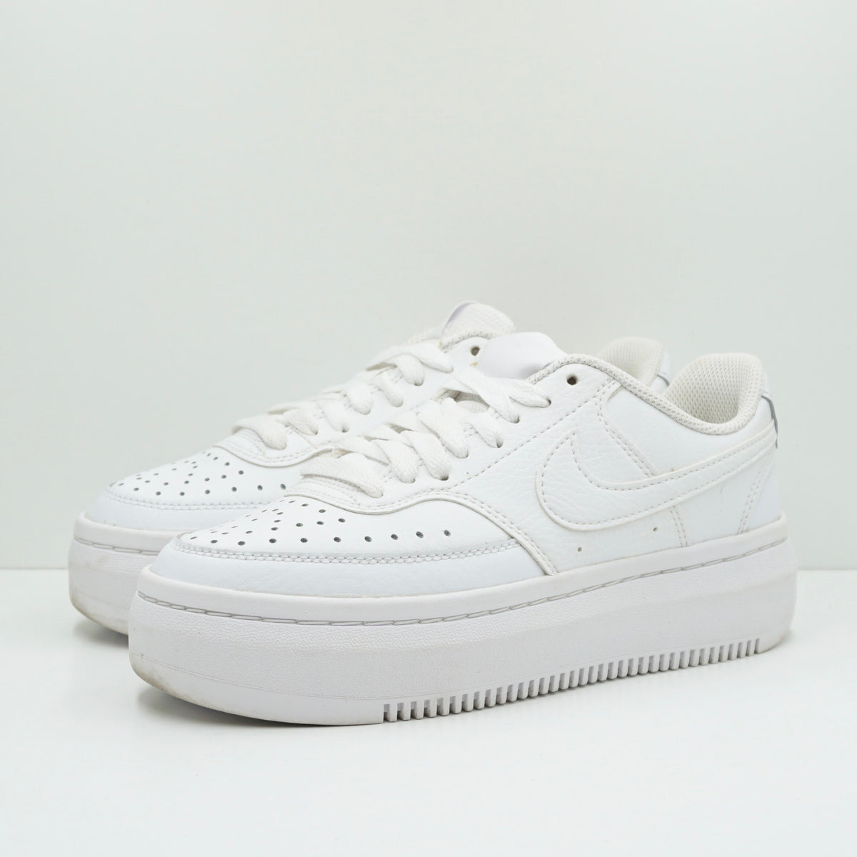 Nike Court Vision Alta Low Triple White (W)