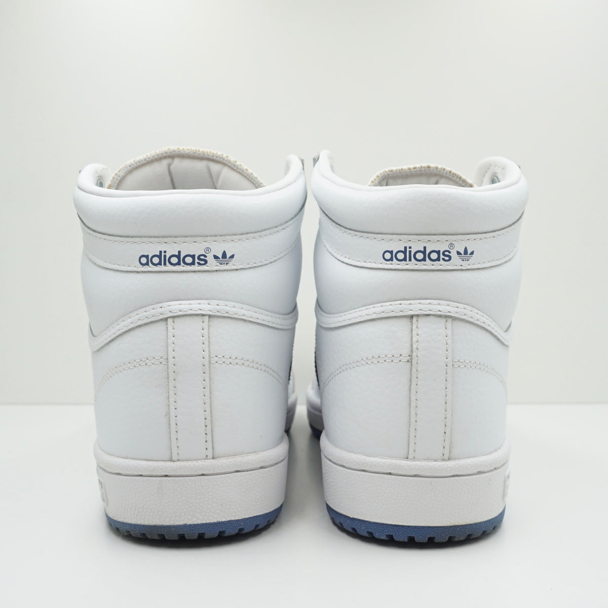 Adidas Top Ten White Crew Blue