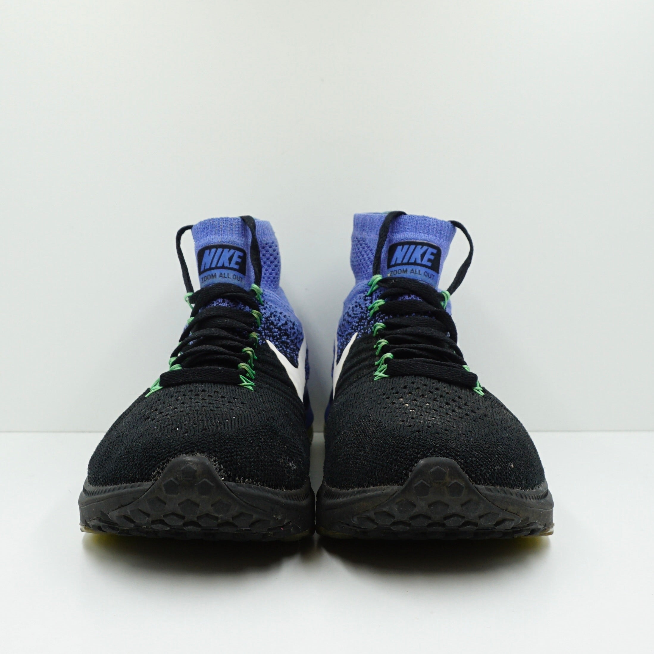 Nike Zoom All Out Flyknit Black Blue (W)