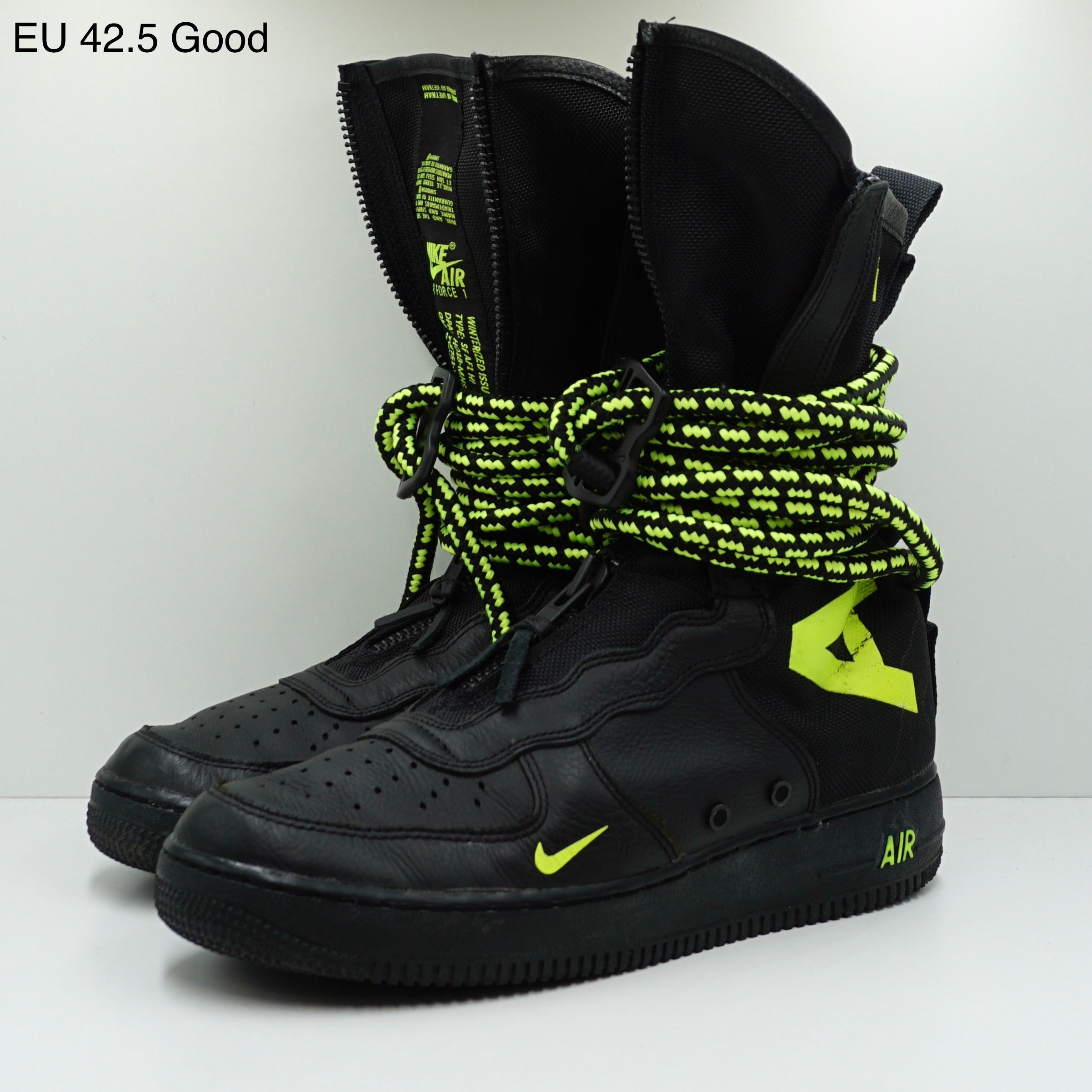 Nike SF Air Force 1 High Black Volt