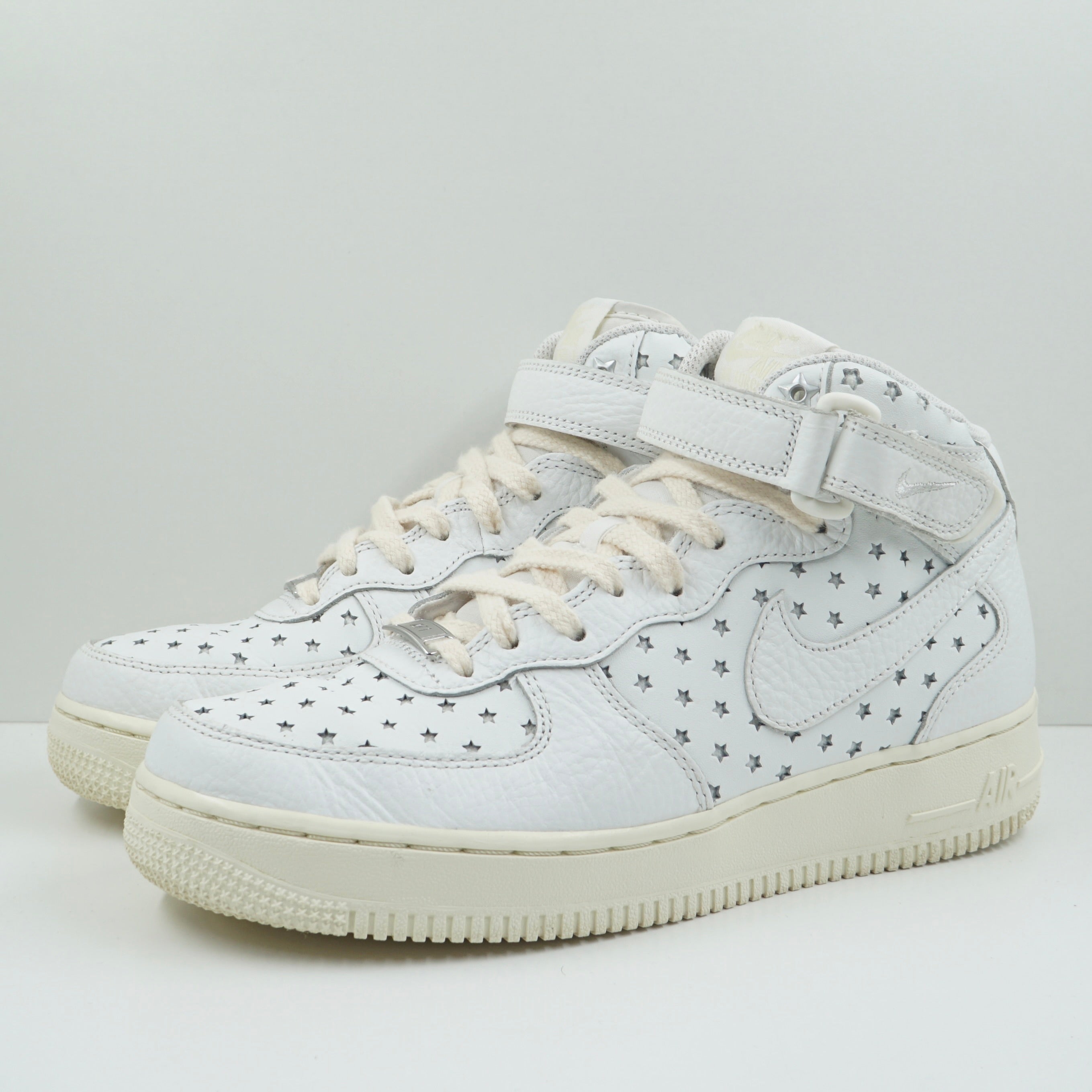 Nike Air Force 1 Mid Cut Out Stars Summit White (W)
