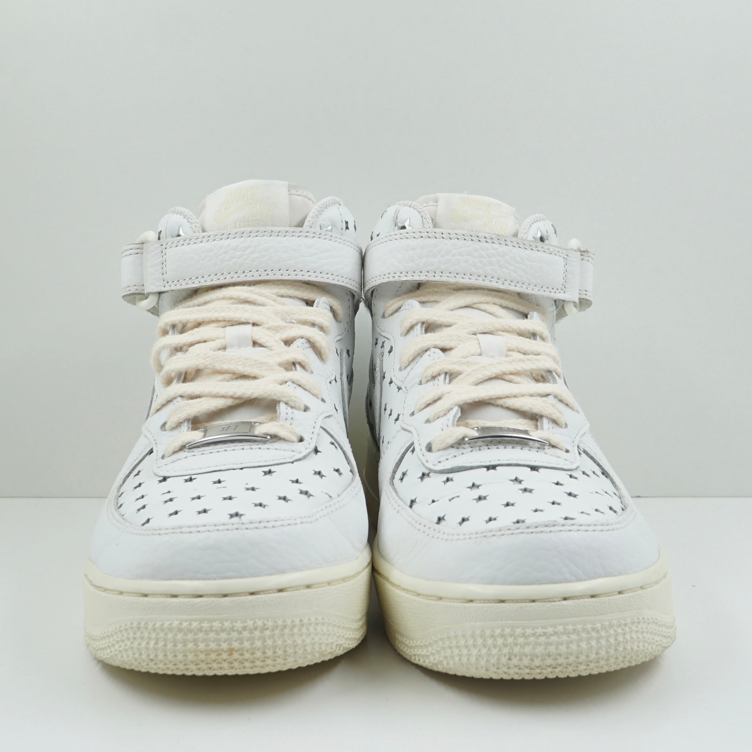 Nike Air Force 1 Mid Cut Out Stars Summit White (W)
