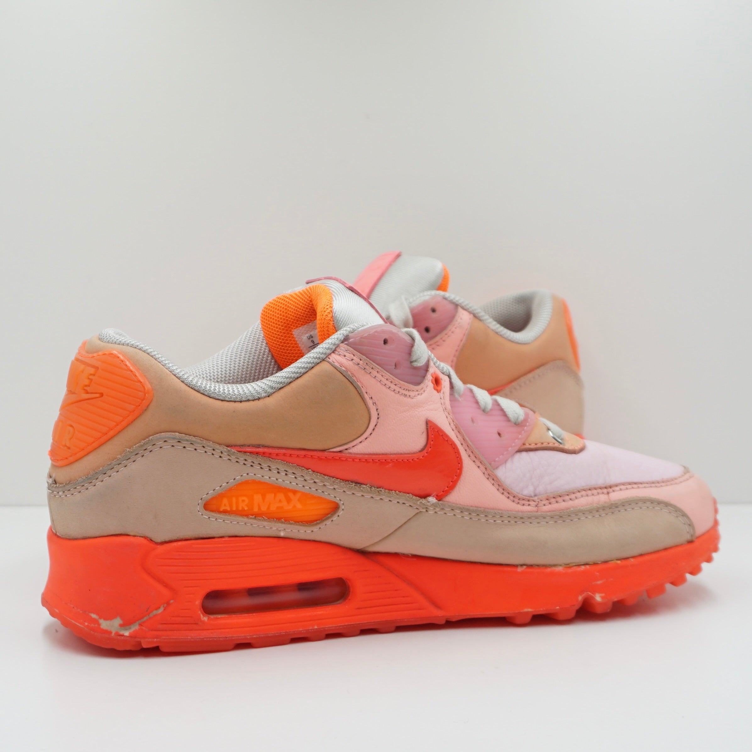 Nike Air Max 90 PRM Platinum Crimson/Bright Purple (W)